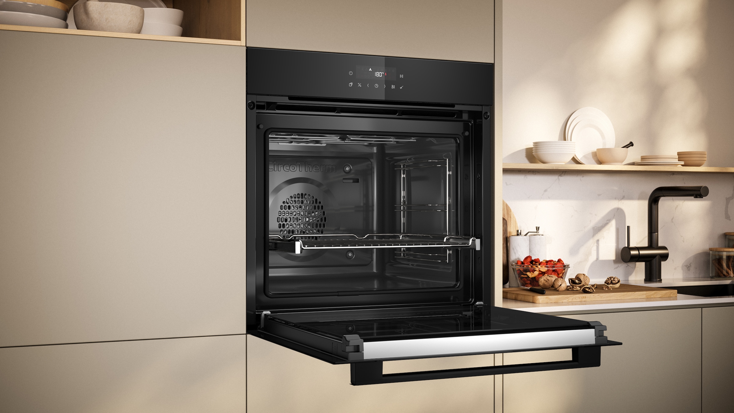 NEFF Pyrolyse Backofen N 30 »B2CCJ7BK3«, Pyrolyse-Selbstreinigung, AirFry-Funktion