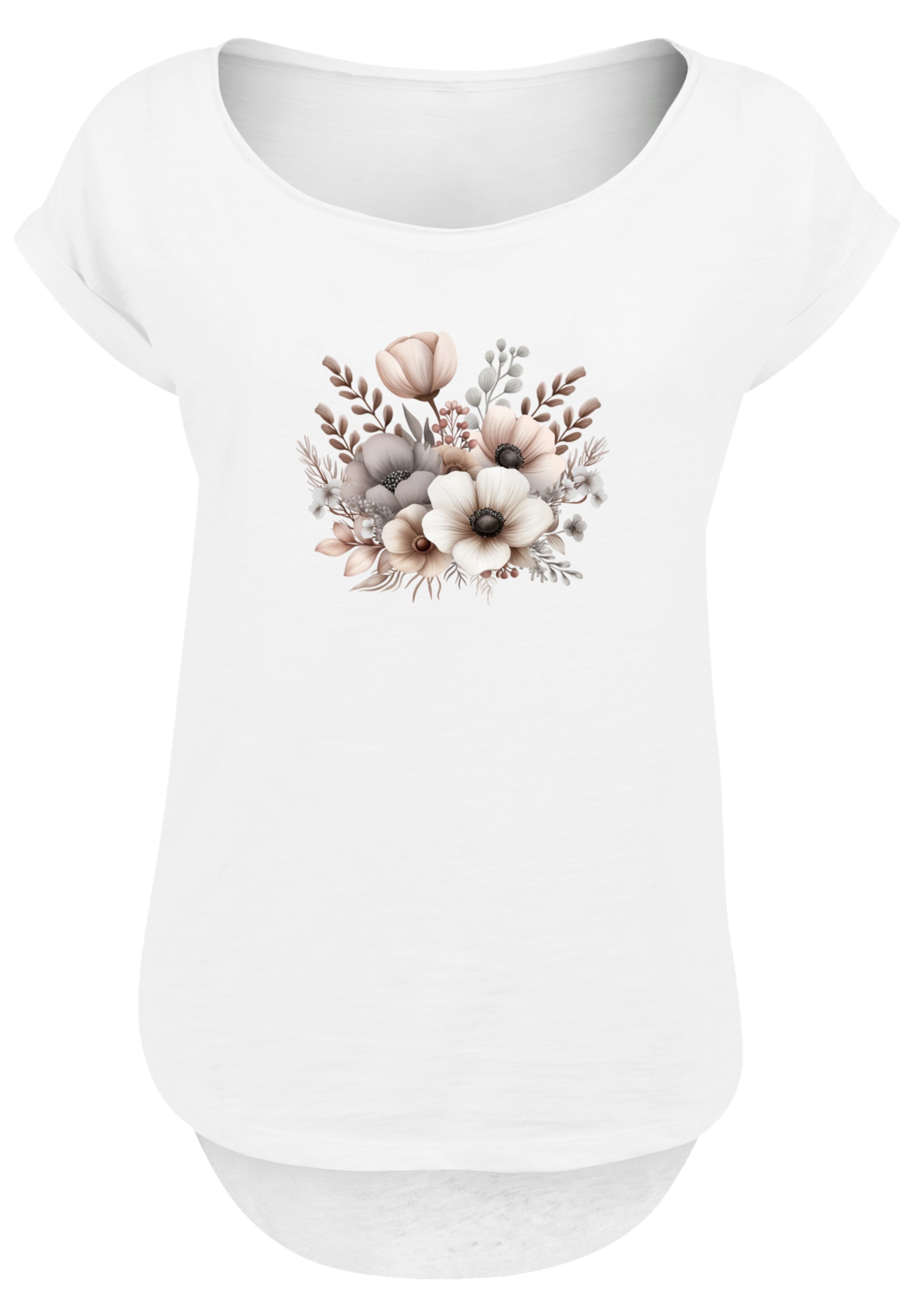F4NT4STIC T-Shirt »Blumenstrauß Boho«, Premium Qualität
