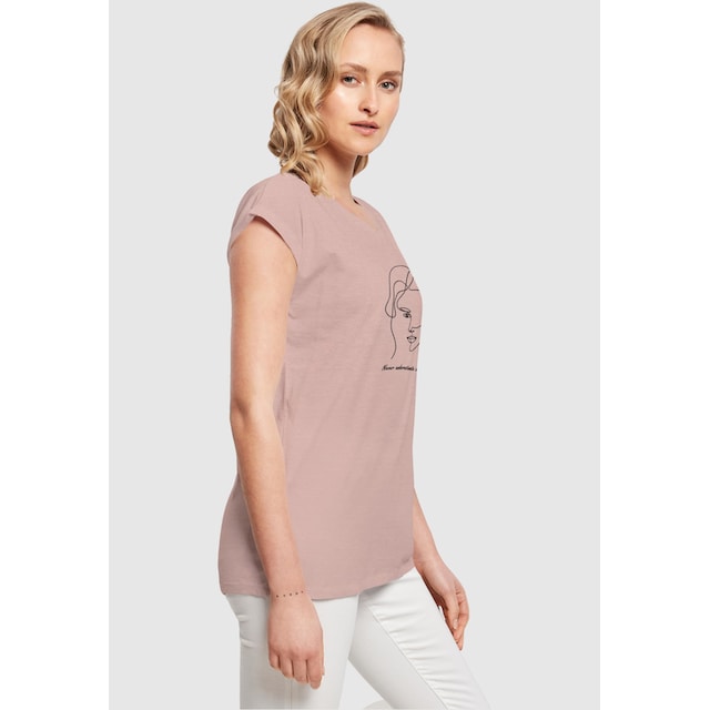 Merchcode T-Shirt »Damen Ladies WD - Woman Figure Extended Shoulder Tee«, (1  tlg.) online kaufen | BAUR