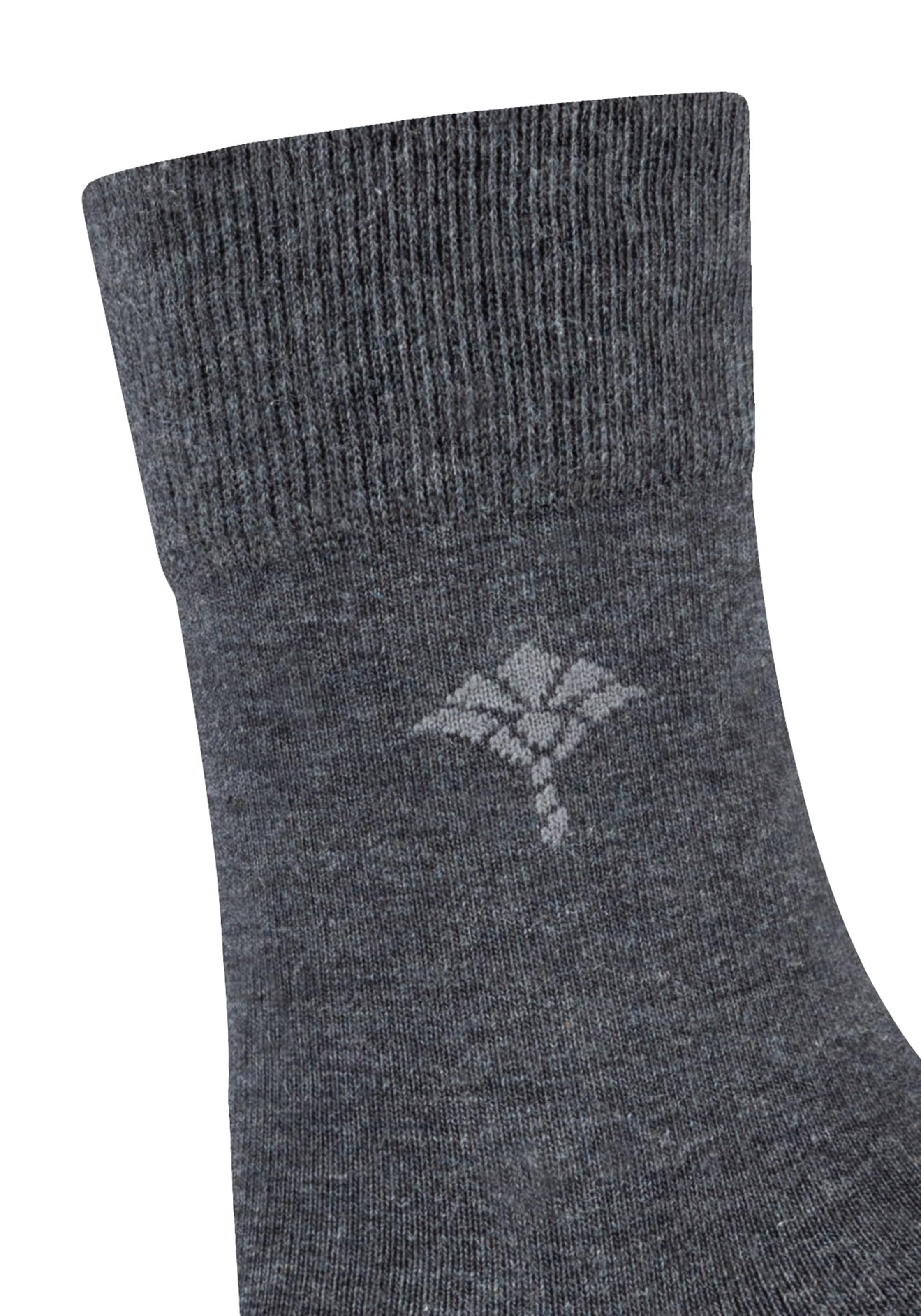 JOOP! Socken »For your daily« 4  Paar,  mit Cornflower-Logo, Rippenbündchen