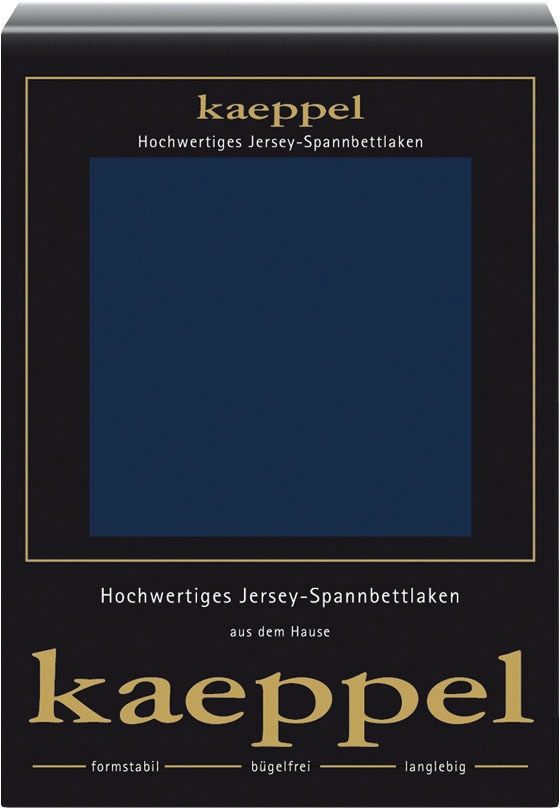 Kaeppel "Single Jersey Mako Cotton" Bettlaken aus 100% Baumwolle