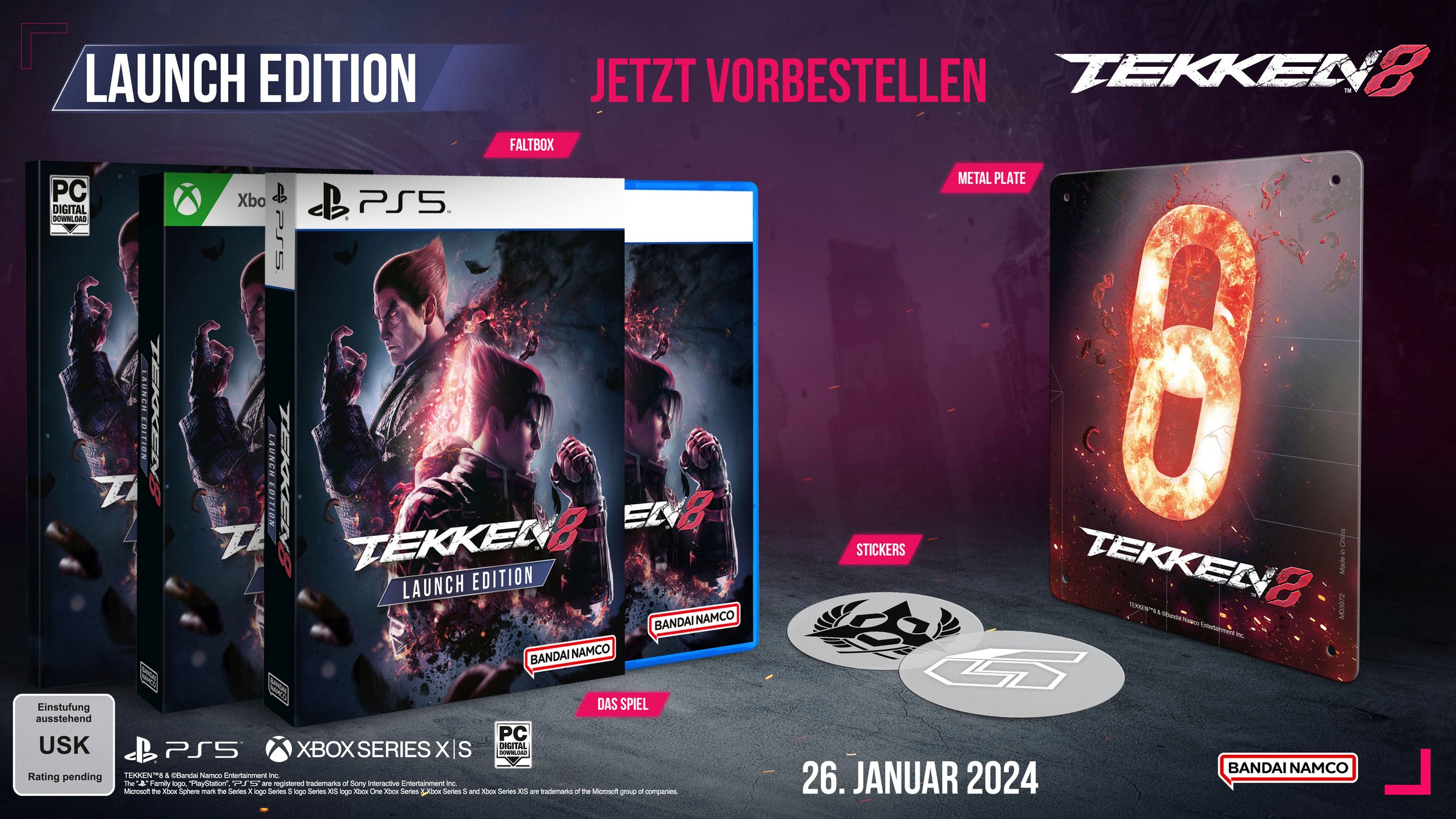 Bandai Spielesoftware »Tekken 8 Launch Edition«, PlayStation 5