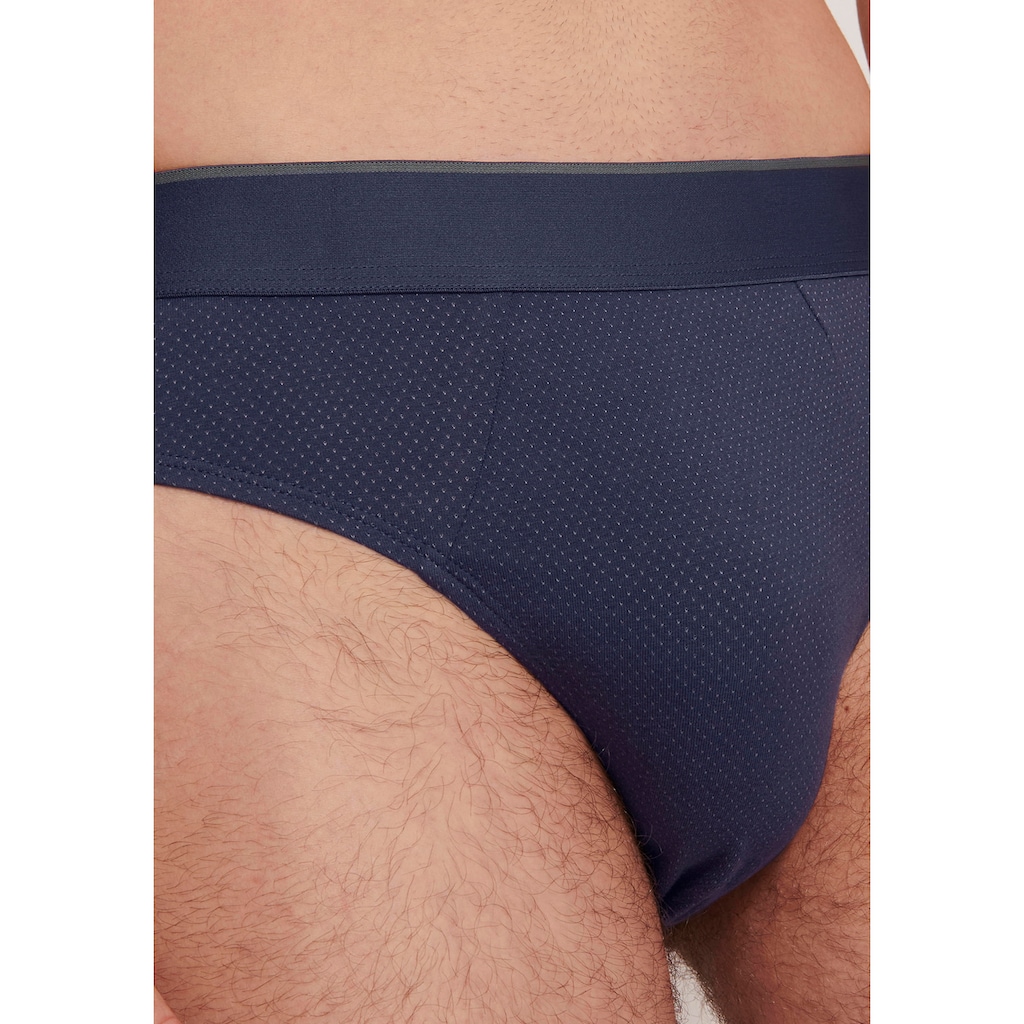 sloggi Midislip »men EVER Airy Brief C4P«, (Packung, 4 St.), Herrenslip, Brief, atmungsaktives Material