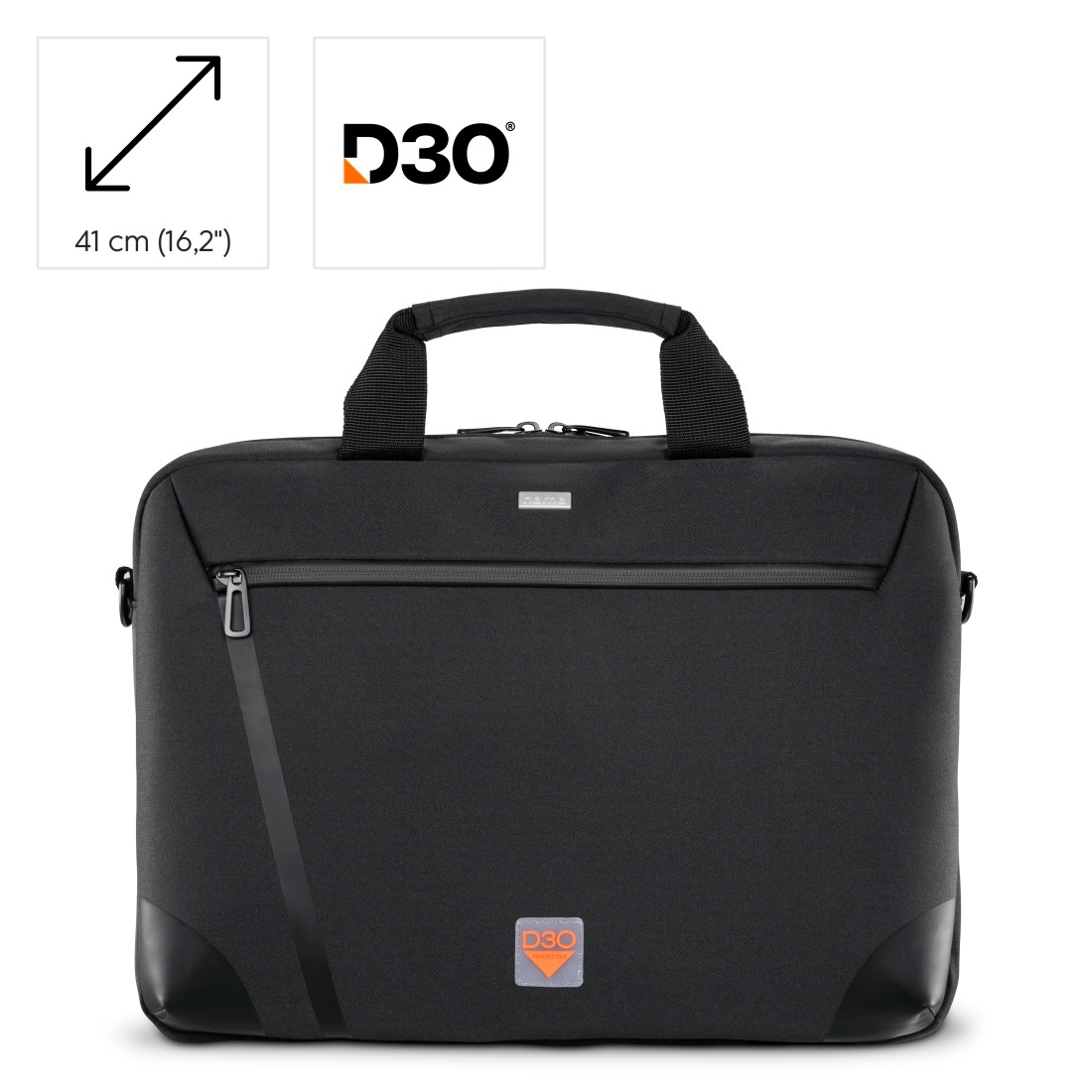 Hama Laptoptasche »Laptoptasche 15,6 - 16,2 Zoll (stoßfeste Businesstasche, Tragegurt)«