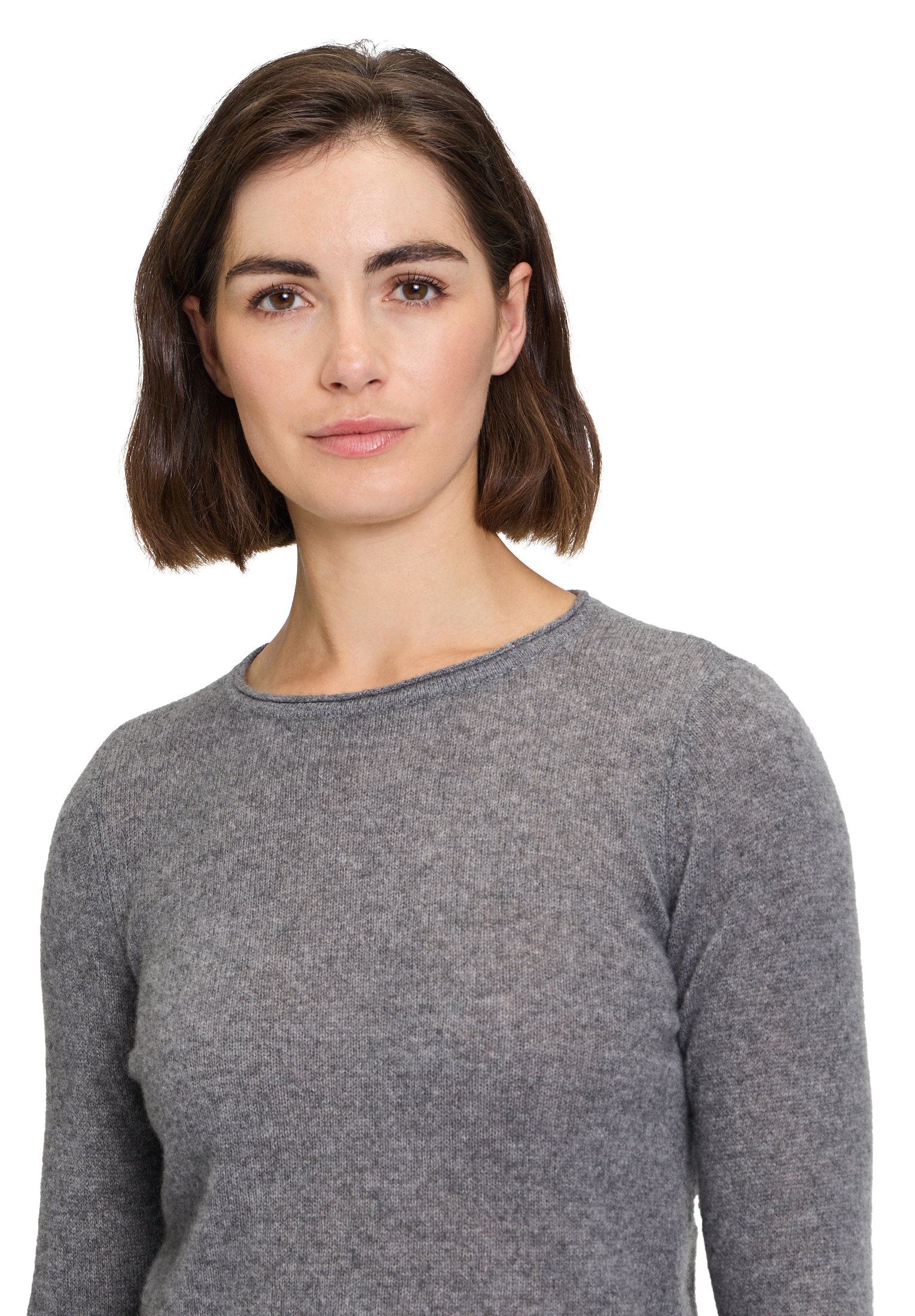 Betty Barclay Strickpullover »Betty Barclay Damen Kaschmir-Pullover mit Rundhalsausschnitt«, (1 tlg.), Strick