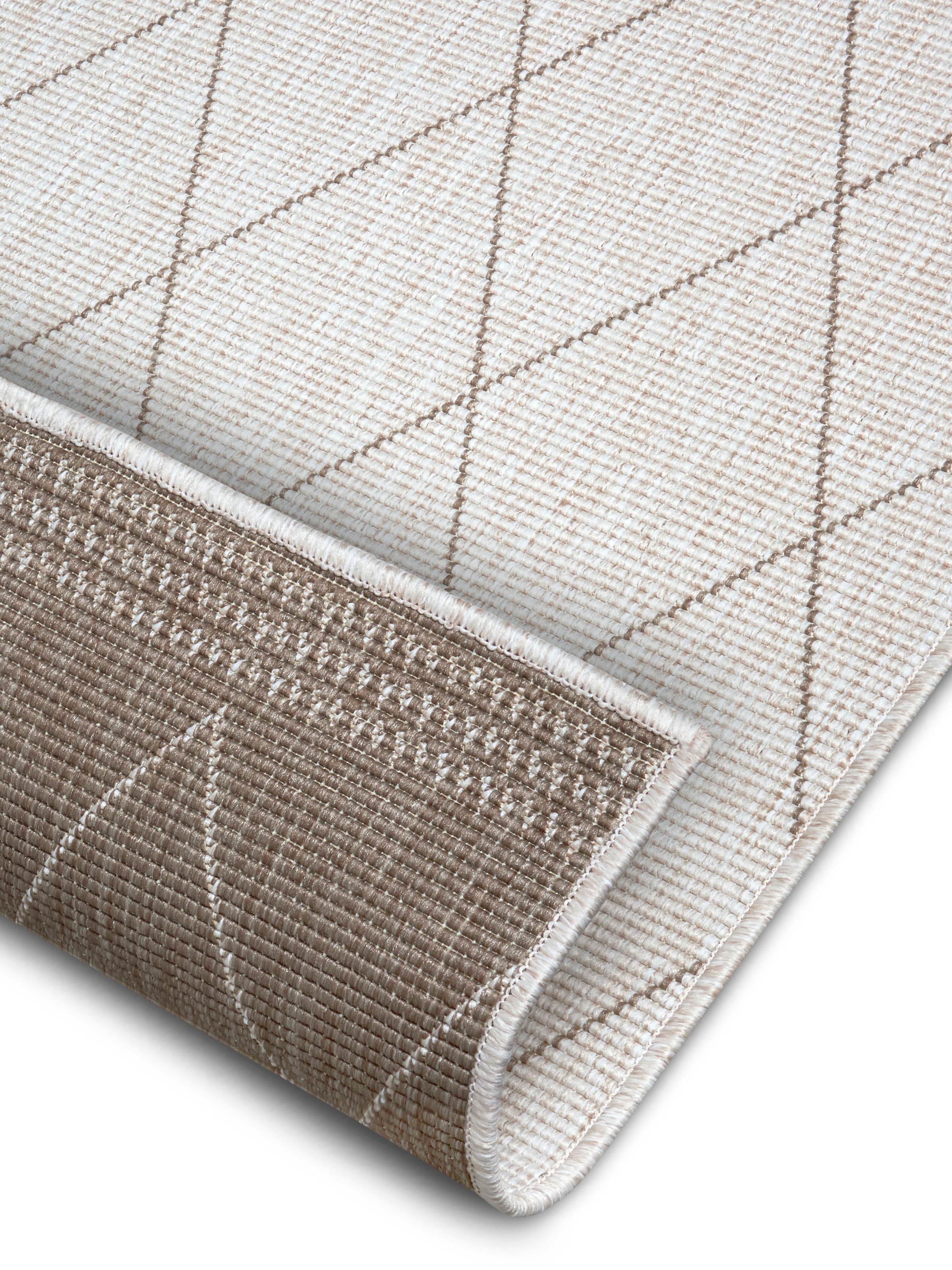 freundin Home Collection Teppich »Daisy«, rechteckig, 5 mm Höhe, In-& Outdoor, Teppich, Wetterfest, Balkon, Garten, Wohnzimmer, Modern