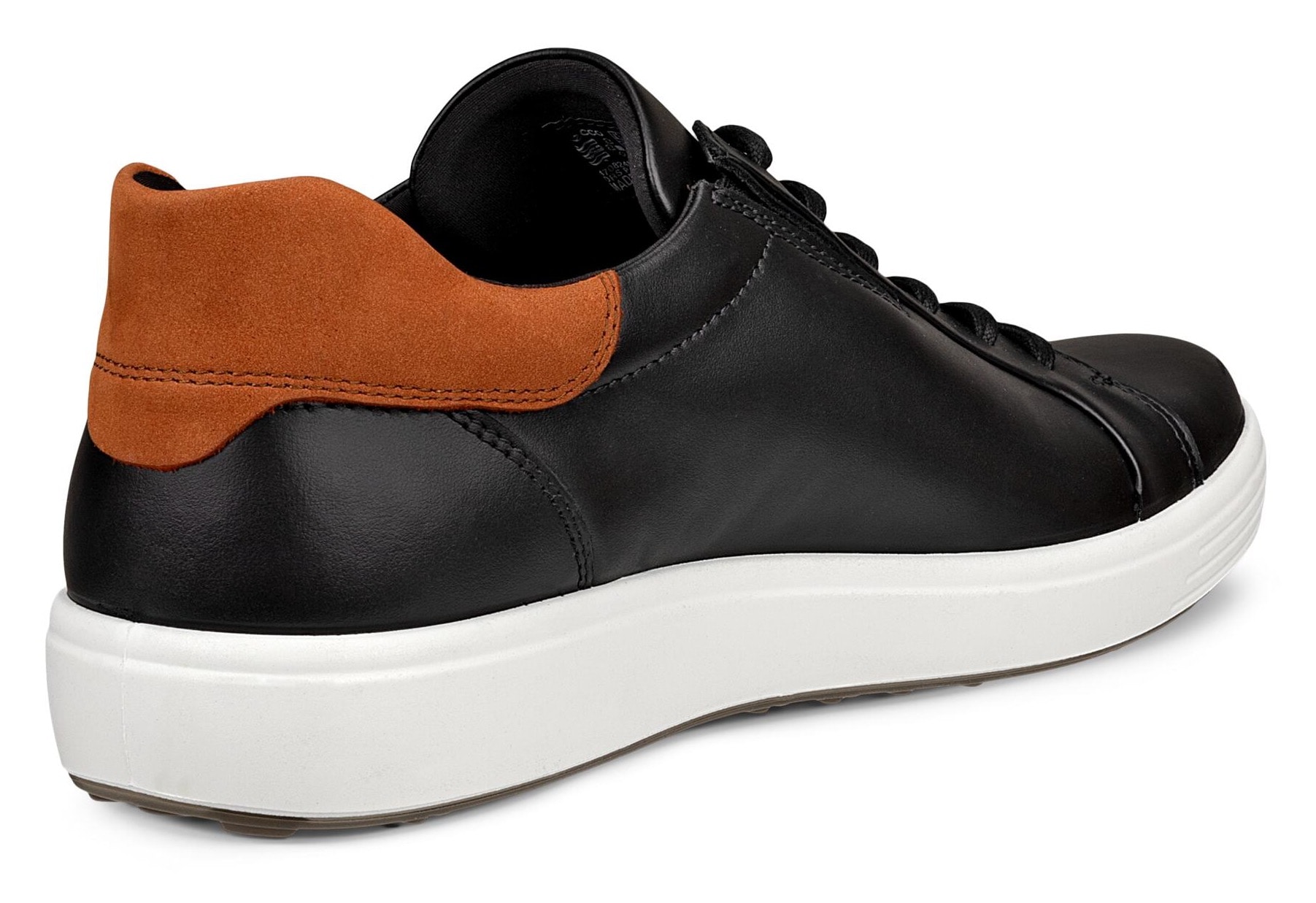 Ecco Sneaker »ECCO Soft 7 M«, Freizeitschuh, Halbschuh, Schnürschuh mit genoppter Laufsohle