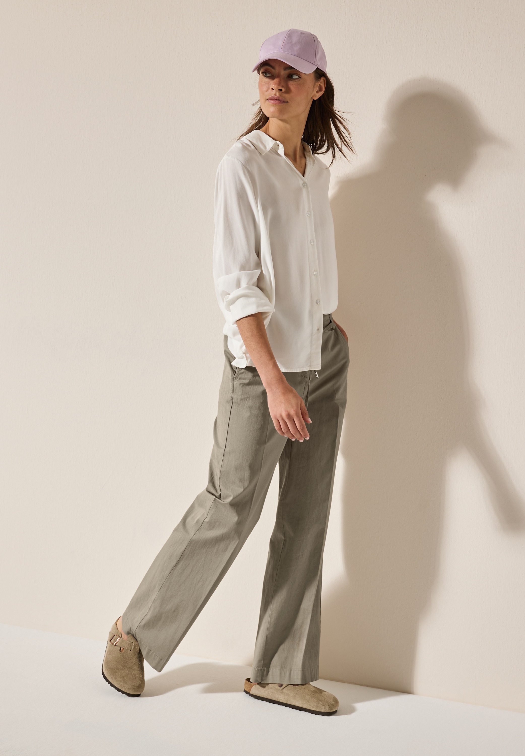 Cecil Culotte  aus Baumwolle mit Stretchanteil