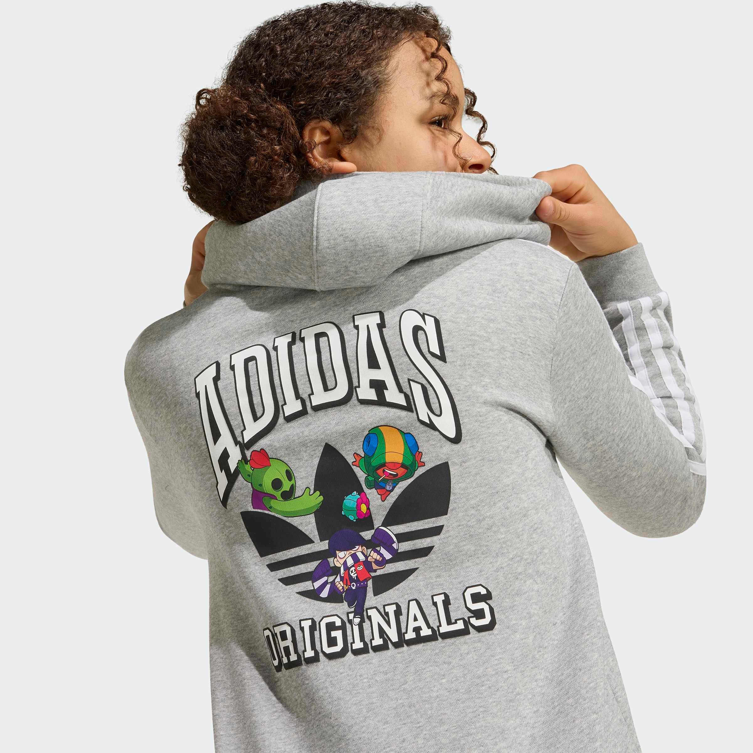 adidas Originals Kapuzensweatshirt »GRAFIK-HOODIE, LOCKER GESCHNITTEN«
