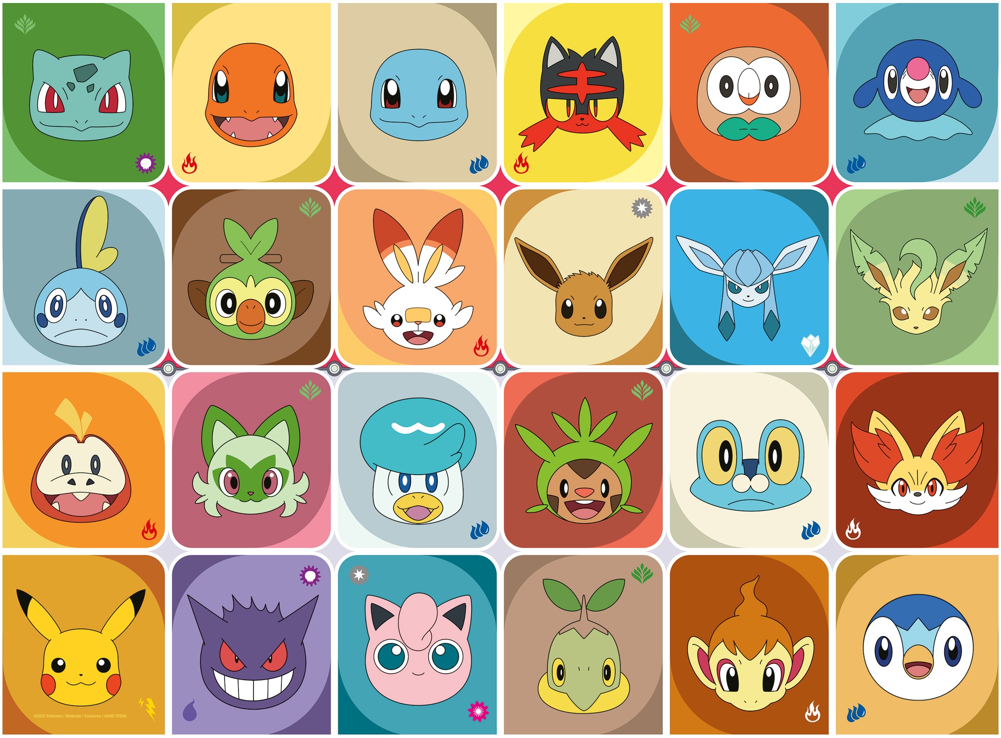 Ravensburger Puzzle »Pokémon, Pokémon Gesichter« Made in Germany