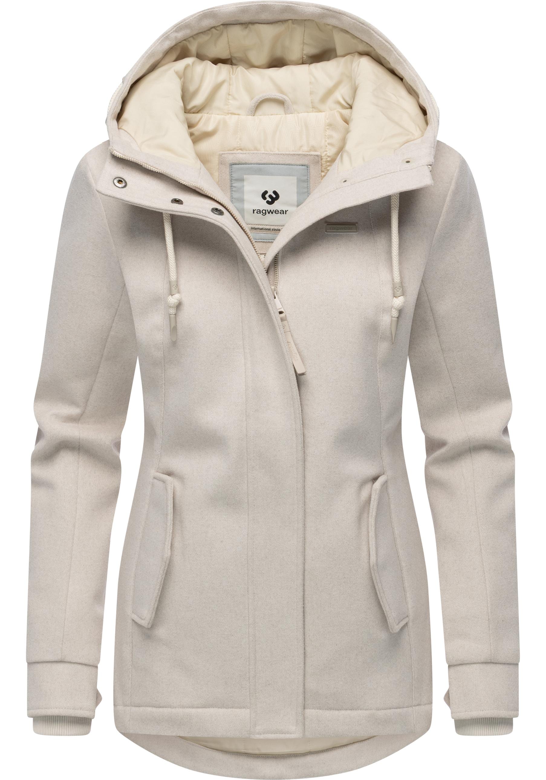 Ragwear Winterjacke »Monadde Felt YOUMODO«, mit Kapuze, Wasserfeste warme Jacke mit Kapuze