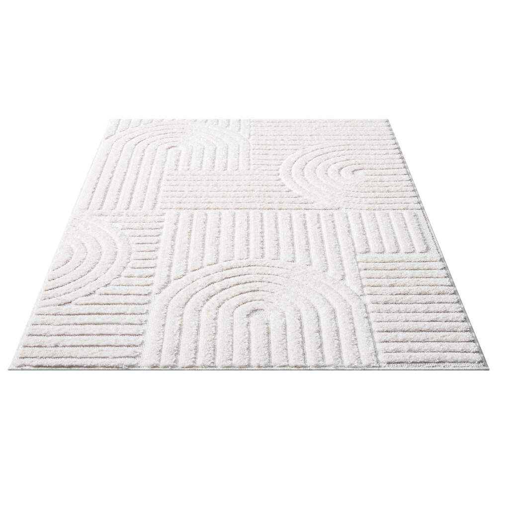 Carpet City Designteppich "FOCUS765" rechteckig 20 mm Höhe Boho-Design, Hoc günstig online kaufen