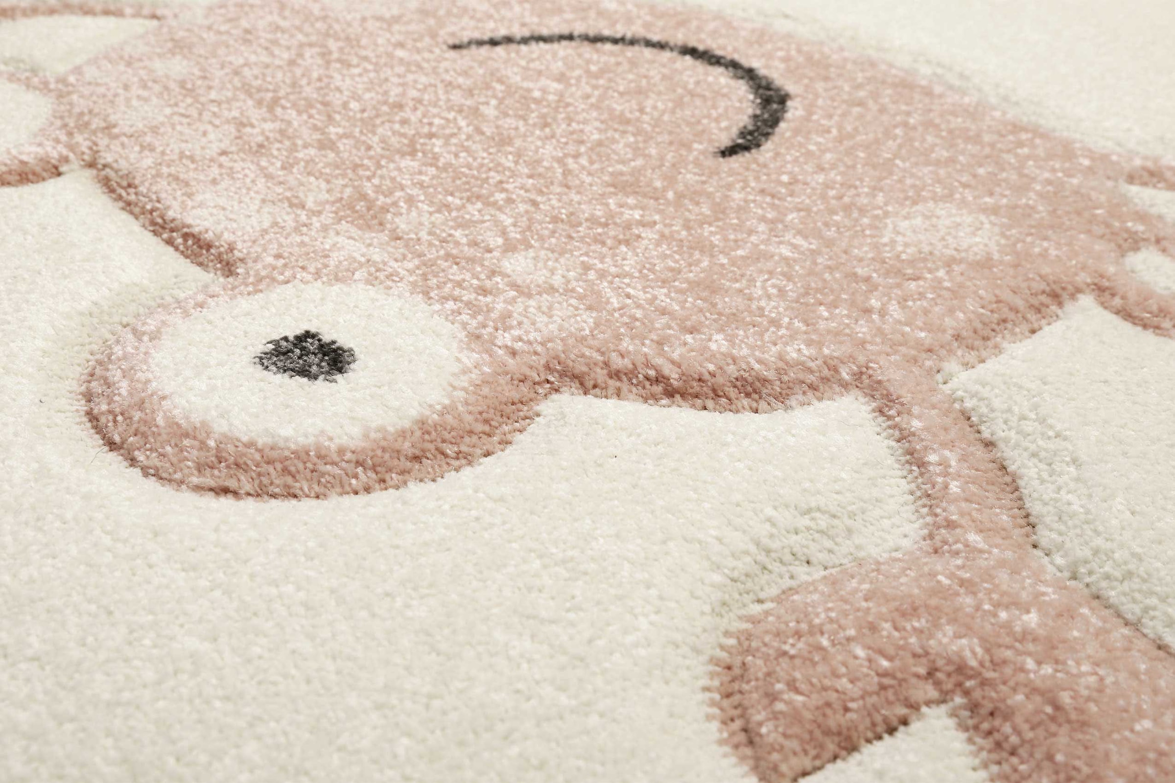 Esprit Kinderteppich »Crab ESP-21074«, rund, 13 mm Höhe, Rundteppich mit Krabben Motiv