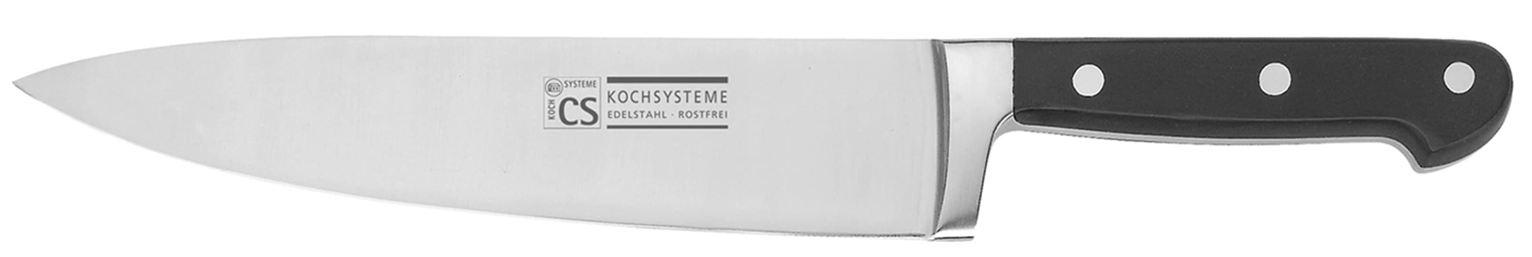 CS Koch-Systeme "PREMIUM, 20 cm, Edelstahl rostfrei" mit hoher Schneidqualität