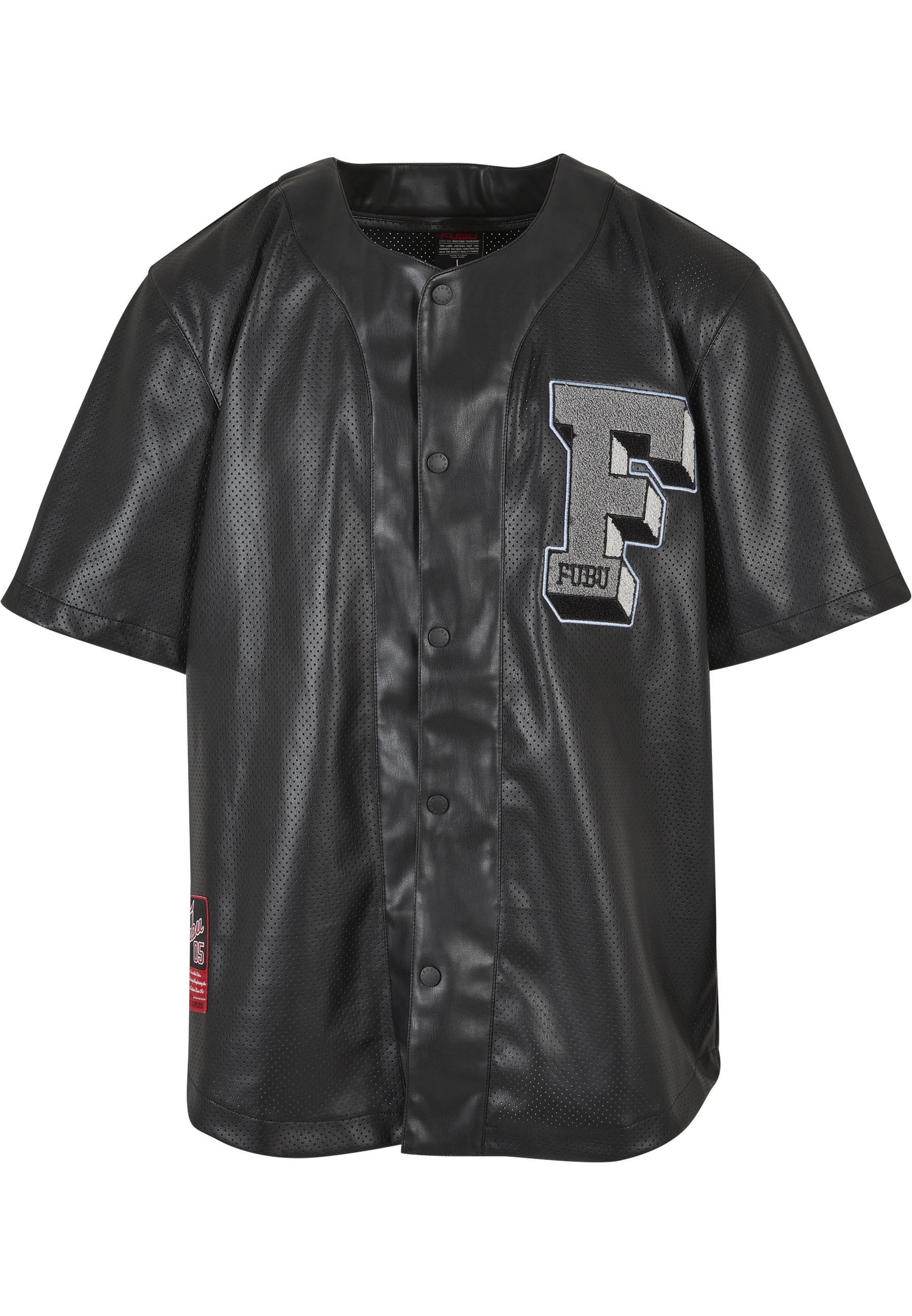 Fubu Kurzarmshirt "Fubu Herren College Leather Baseball Jersey" 1 Stk. günstig online kaufen