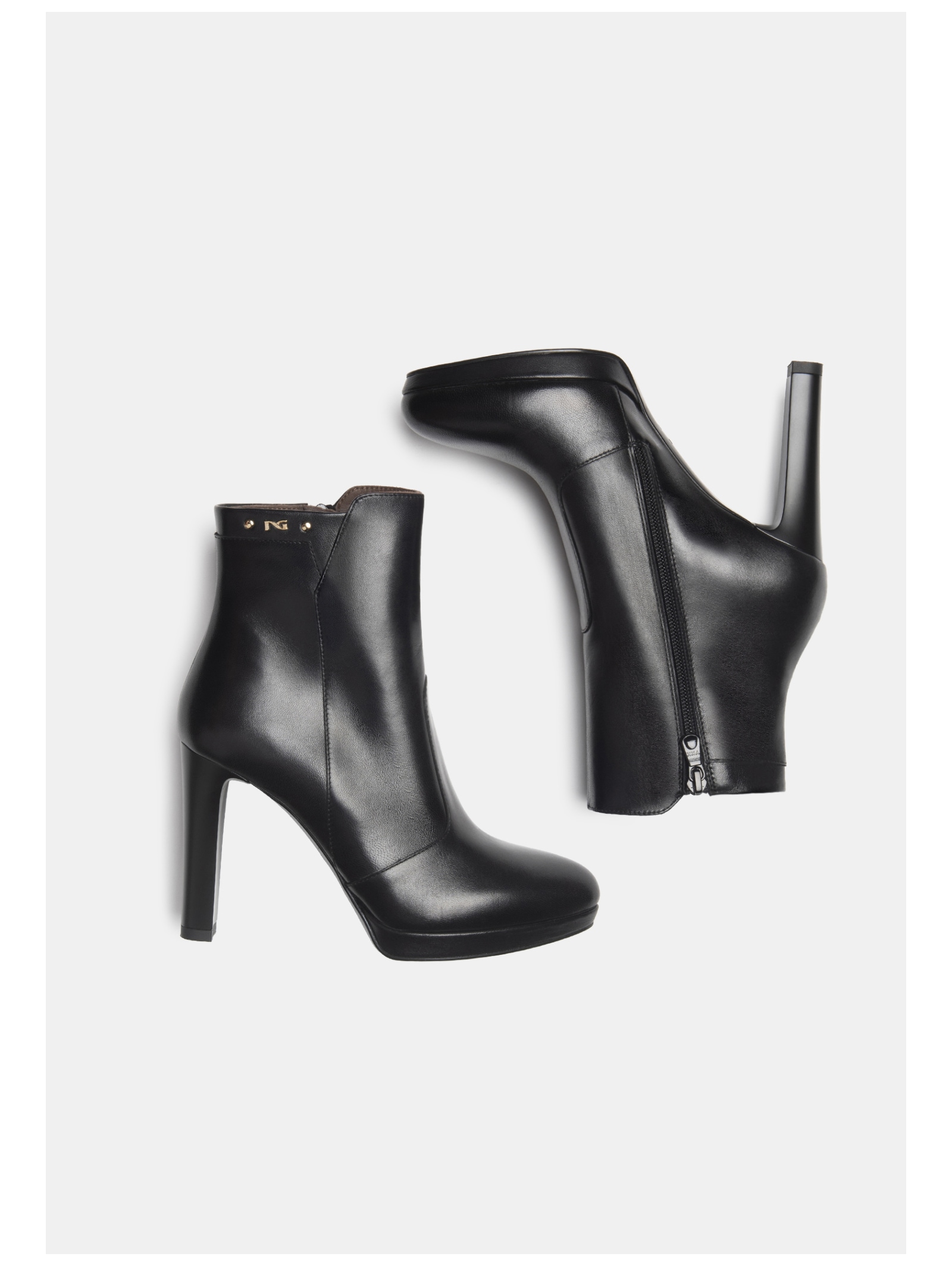 Nero Giardini High-Heel-Stiefelette »Nero Giardini Stiefelette Leder«
