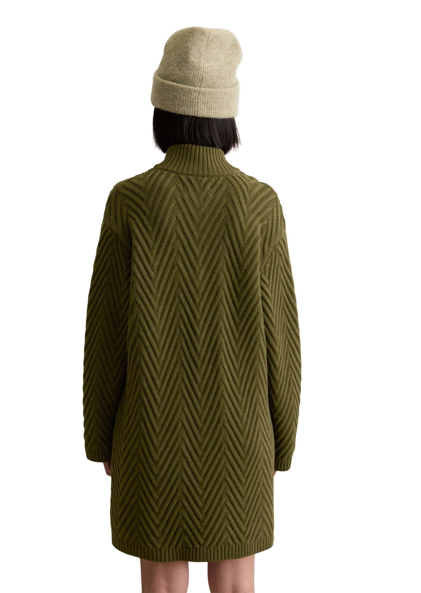 Thumbnail - Marc OPolo DENIM Strickkleid "aus weichem Schurwolle-Mix"