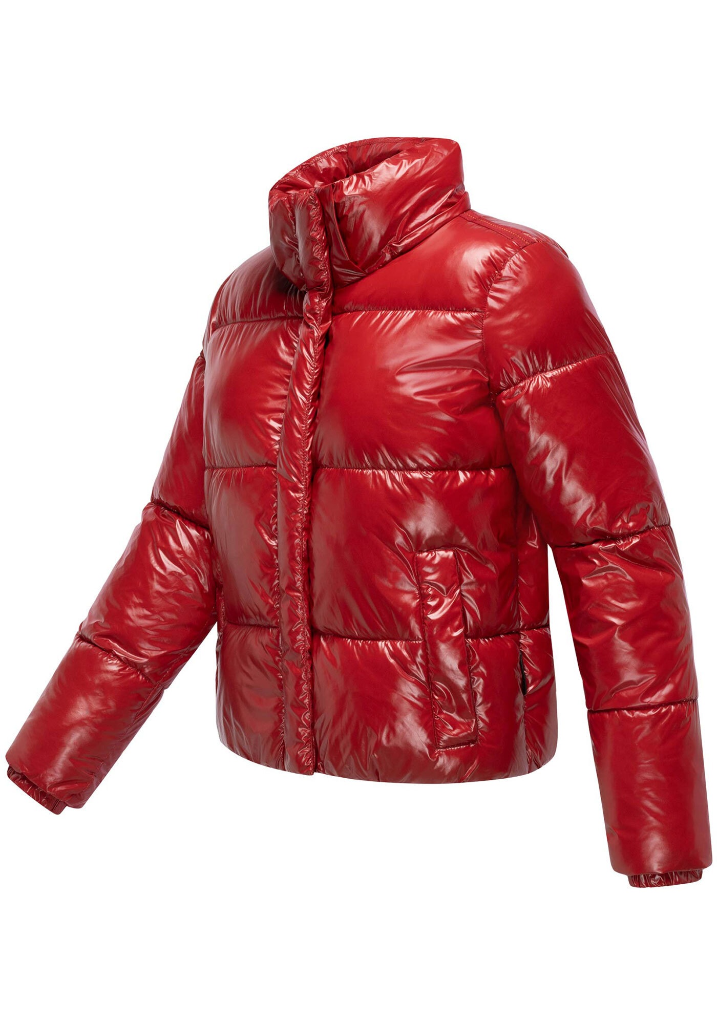 Marikoo Winterjacke »Skyraa«, Leicht glänzendes Obermaterial mit moderner Steppung