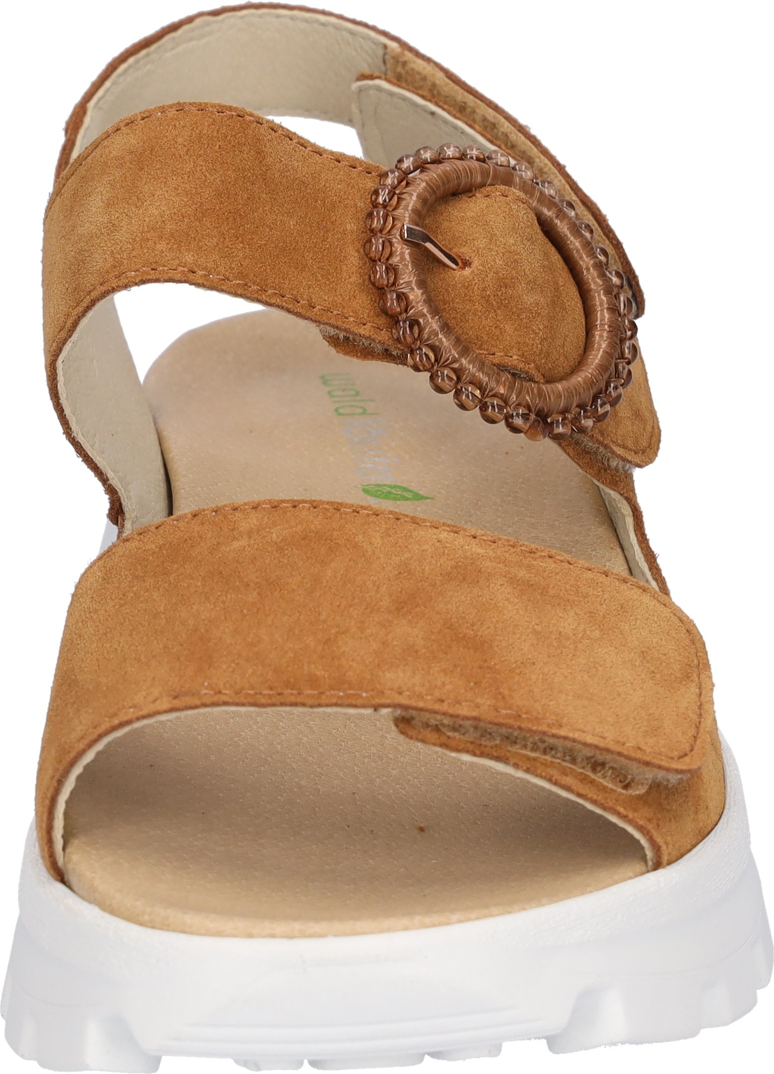 Waldläufer Plateausandale »H-NELE«, Sommerschuh, Sandalette, Klettschuh in Komfortweite H (= sehr weit)