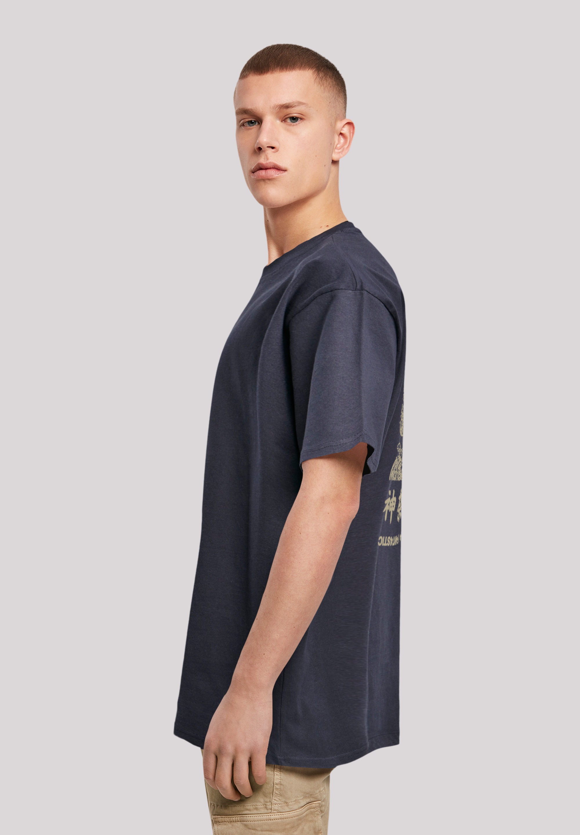 F4NT4STIC T-Shirt »Kanagawa Welle«, Print