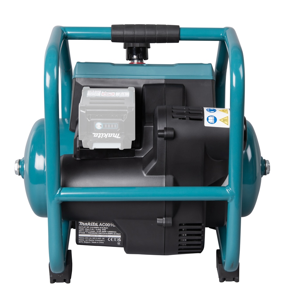 Makita Kompressor »»AC001GZ««, (XGT, 40V max., Kessel, 7,6 l), ohne Akku, ohne Ladegerät