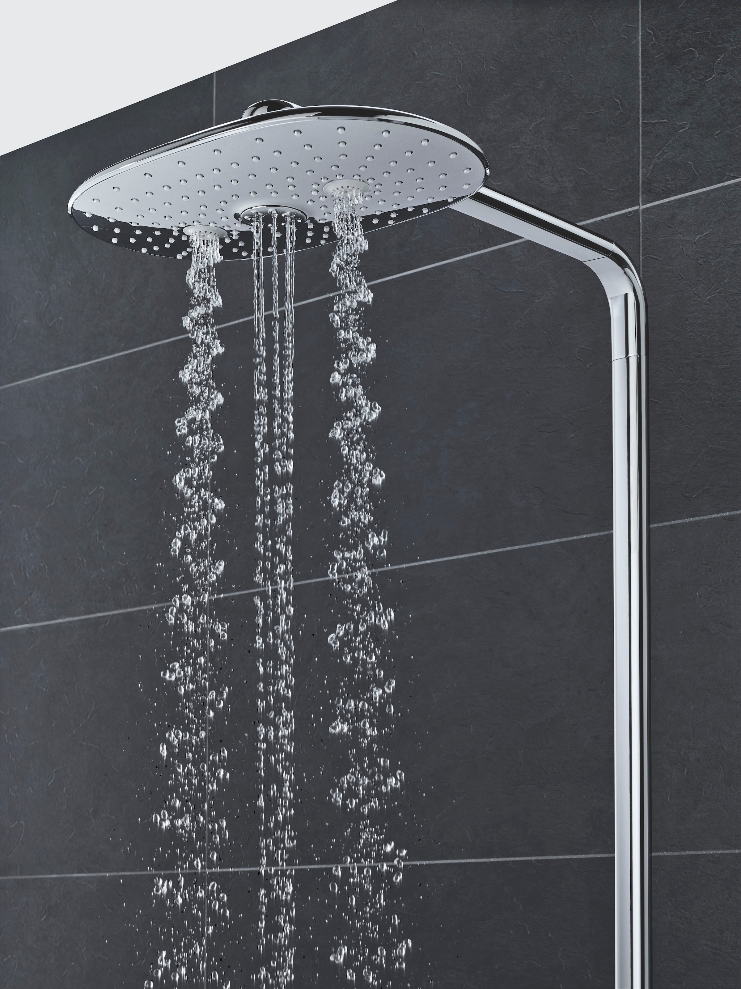 Grohe Duschsystem »Rainshower System SmartControl«, (Packung), mit langlebieger und scheinender Oberfläche