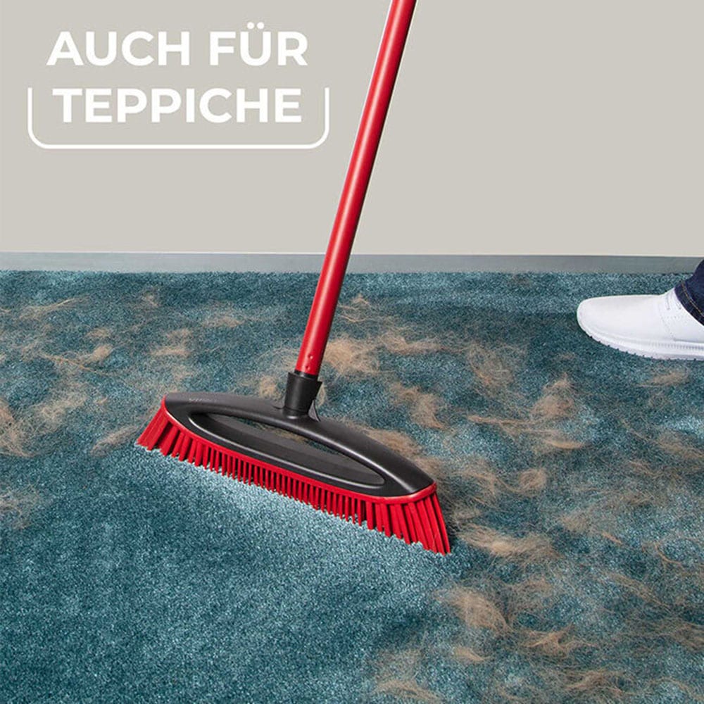 Vileda Tierhaarentferner »Vileda Pet Pro Komplettset«, Set, 3 St., aus Kunststoff, Set mit Besen, elektrostatischer Bürste und Microfaser-Handtuch