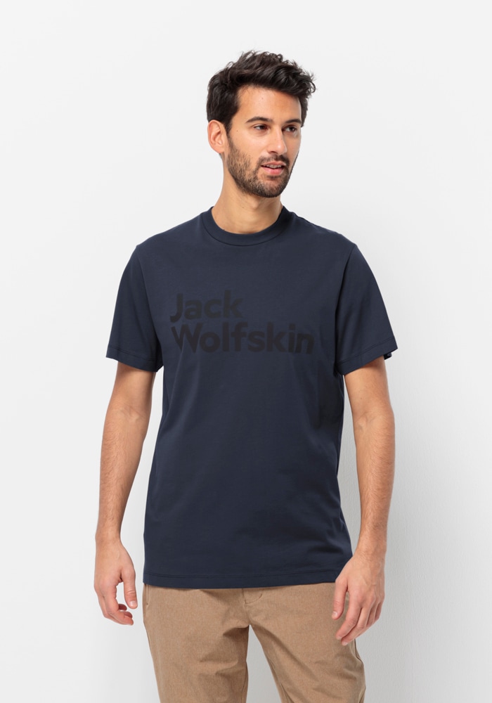 Jack Wolfskin T-Shirt »ESSENTIAL bestellen LOGO BAUR M« | T ▷