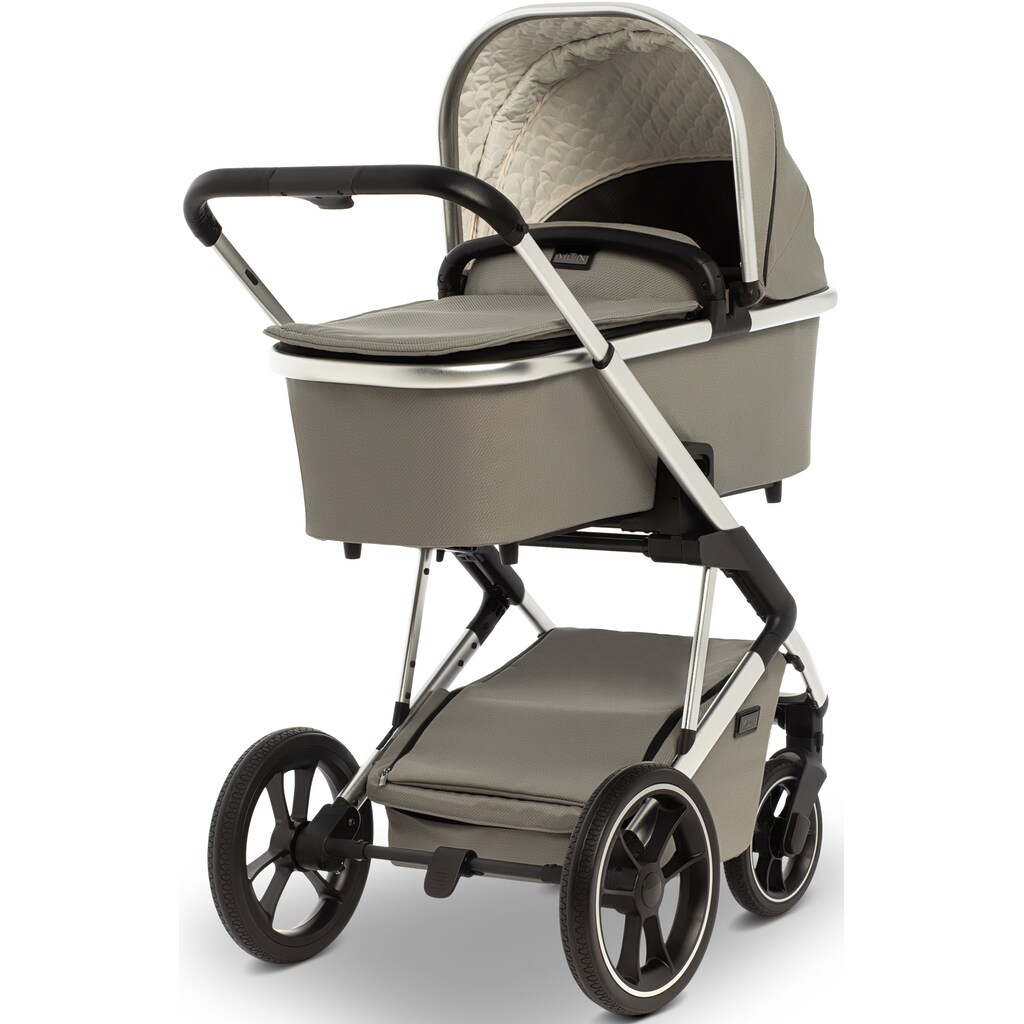 Moon Kombi-Kinderwagen »Style, taupe«, 22 kg, ; Kinderwagen