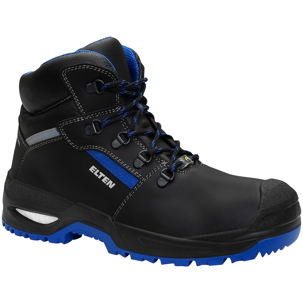 Elten Sicherheitsstiefel »LEONARDO XXSG black-blue Mid ESD S3«