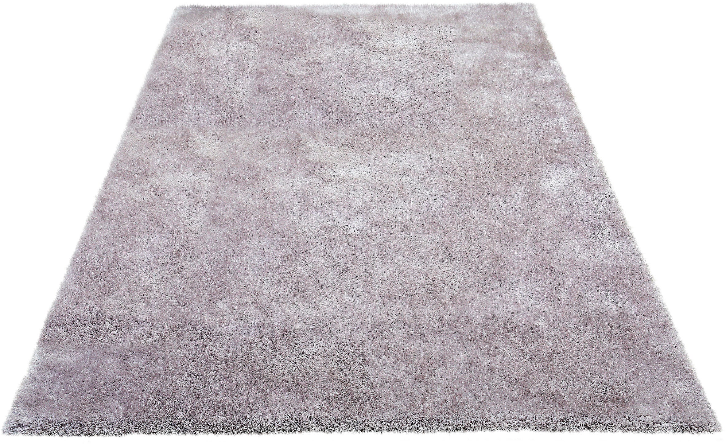 Teppich BRUNO BANANI "Dana Teppich, besonders weich und kuschelig, Kundenliebling" Gr. 7, silber (silberfarben), B:240cm H:30mm L:320cm, Kunstfaser, Teppiche, Teppich, uni, Mikrofaser Teppiche, Wohnzimmer, Schlafzimmer, Esszimmer 2