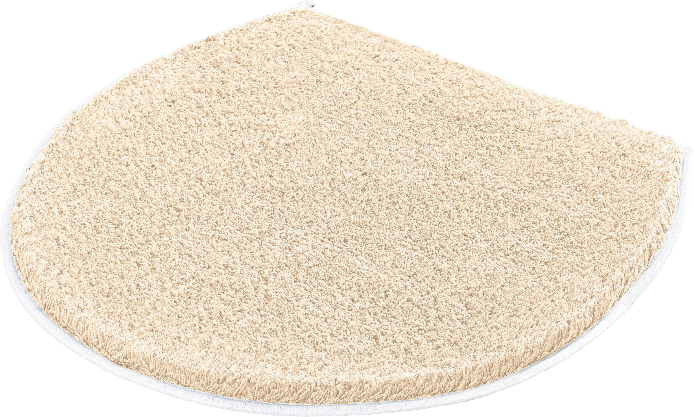 Kleine Wolke WC-Deckelbezug ""Soft"" Höhe 20 mm rutschhemmend beschichtet Uni Farben, waschbar