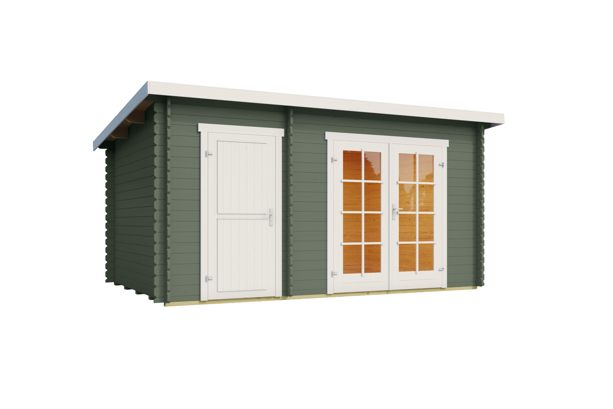 Nordic Holz Gartenhaus »2-Raum Haus Belmont«