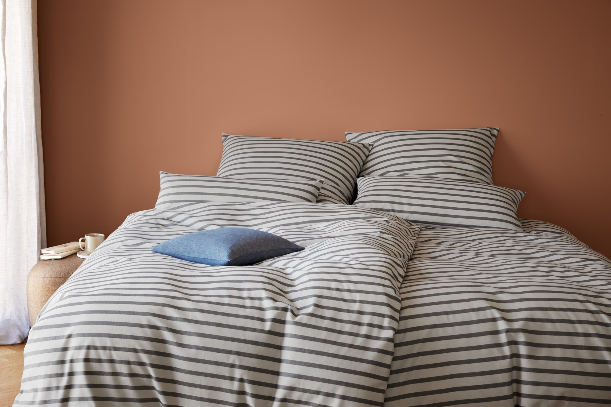 Elegante Bettwäsche "Inverness" 2 Stk. tlg. angenehmes Hautgefühl günstig online kaufen