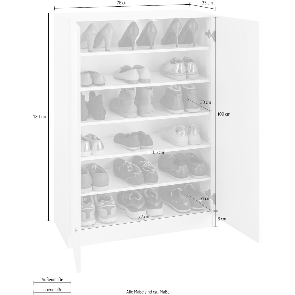 borchardt Möbel Schuhschrank »Vaasa3«