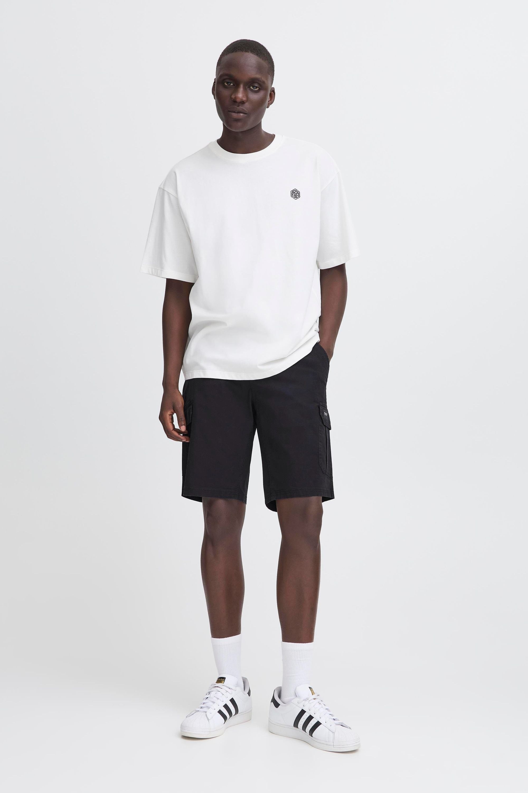 Blend BHTiam Short Cargo Homme Noir Taille L 2