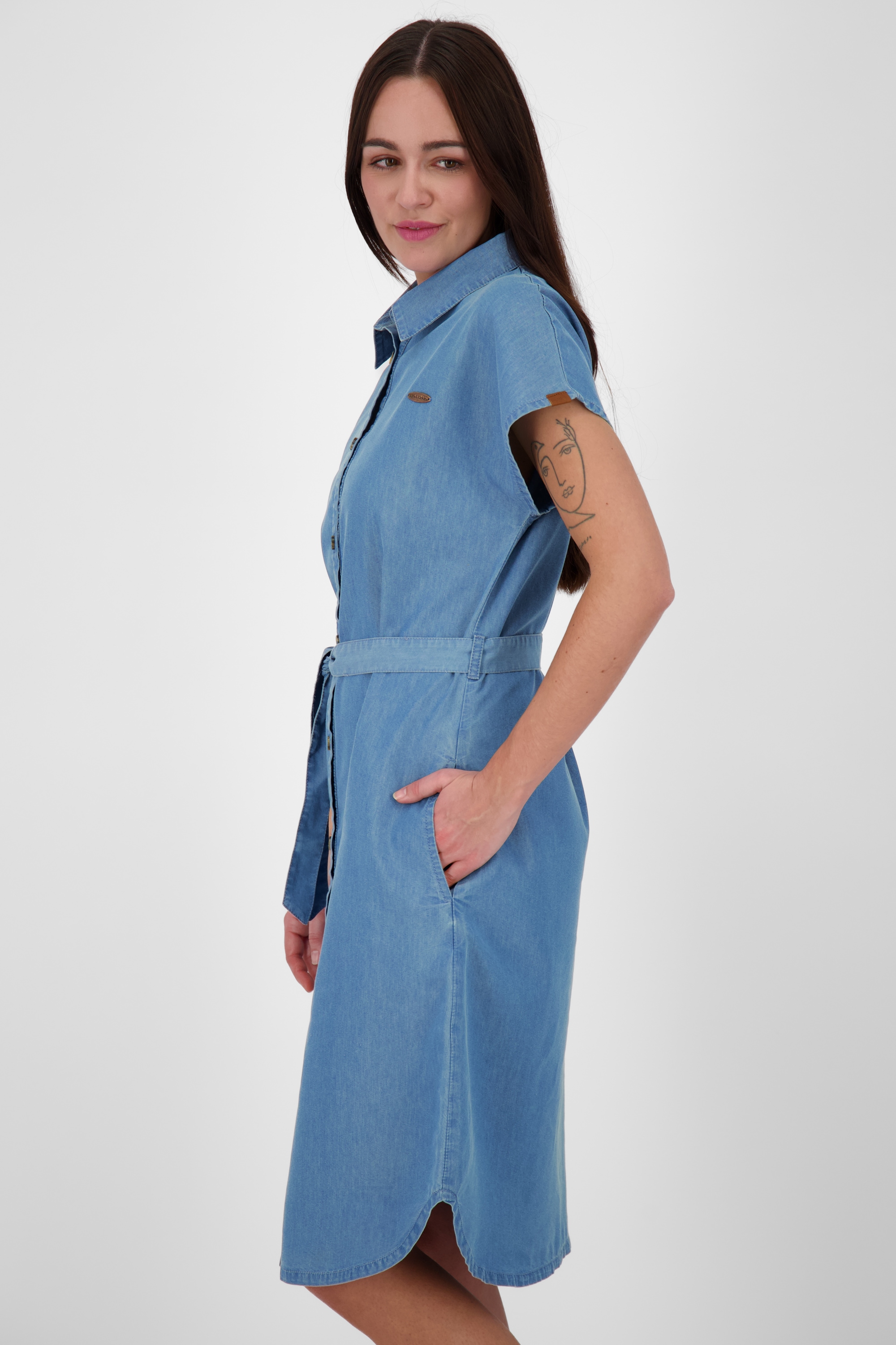 Alife & Kickin Sommerkleid »Damen MaeveAK DNM A«