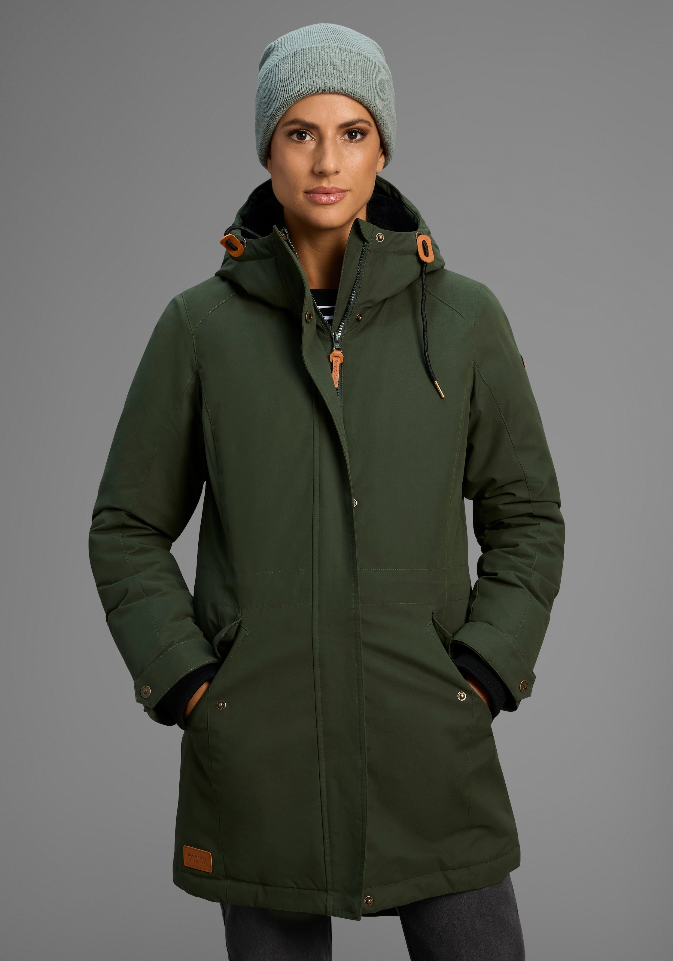 KangaROOS Parka, mit Teddy Fellimitat gefüttert, Winterjacke günstig online kaufen