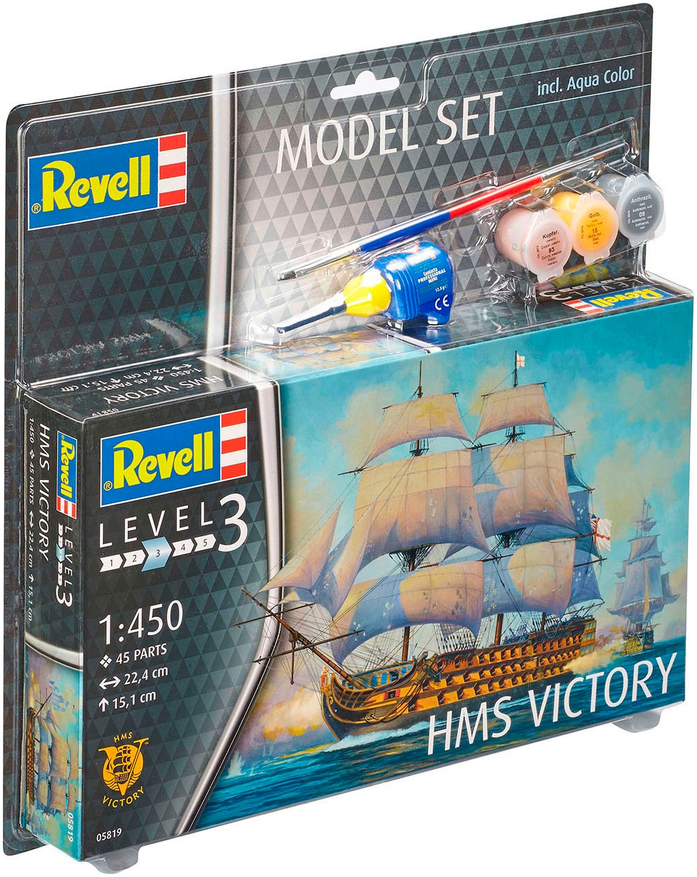 Revell® Modellbausatz »HMS Victory«, 1:450, Made in Europe