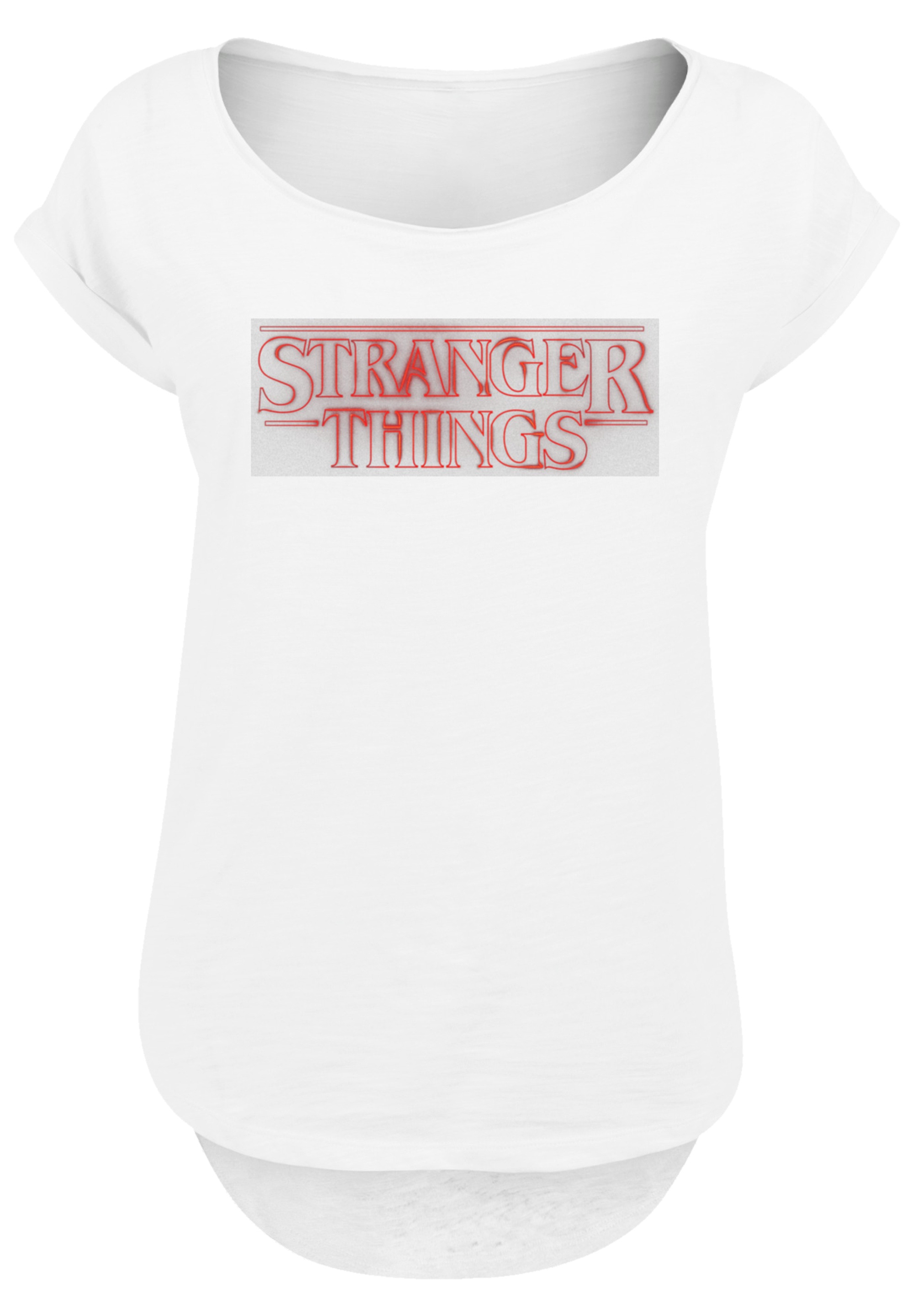 F4NT4STIC T-Shirt »Stranger Things Glow Logo Netflix TV Series«, Premium Qualität