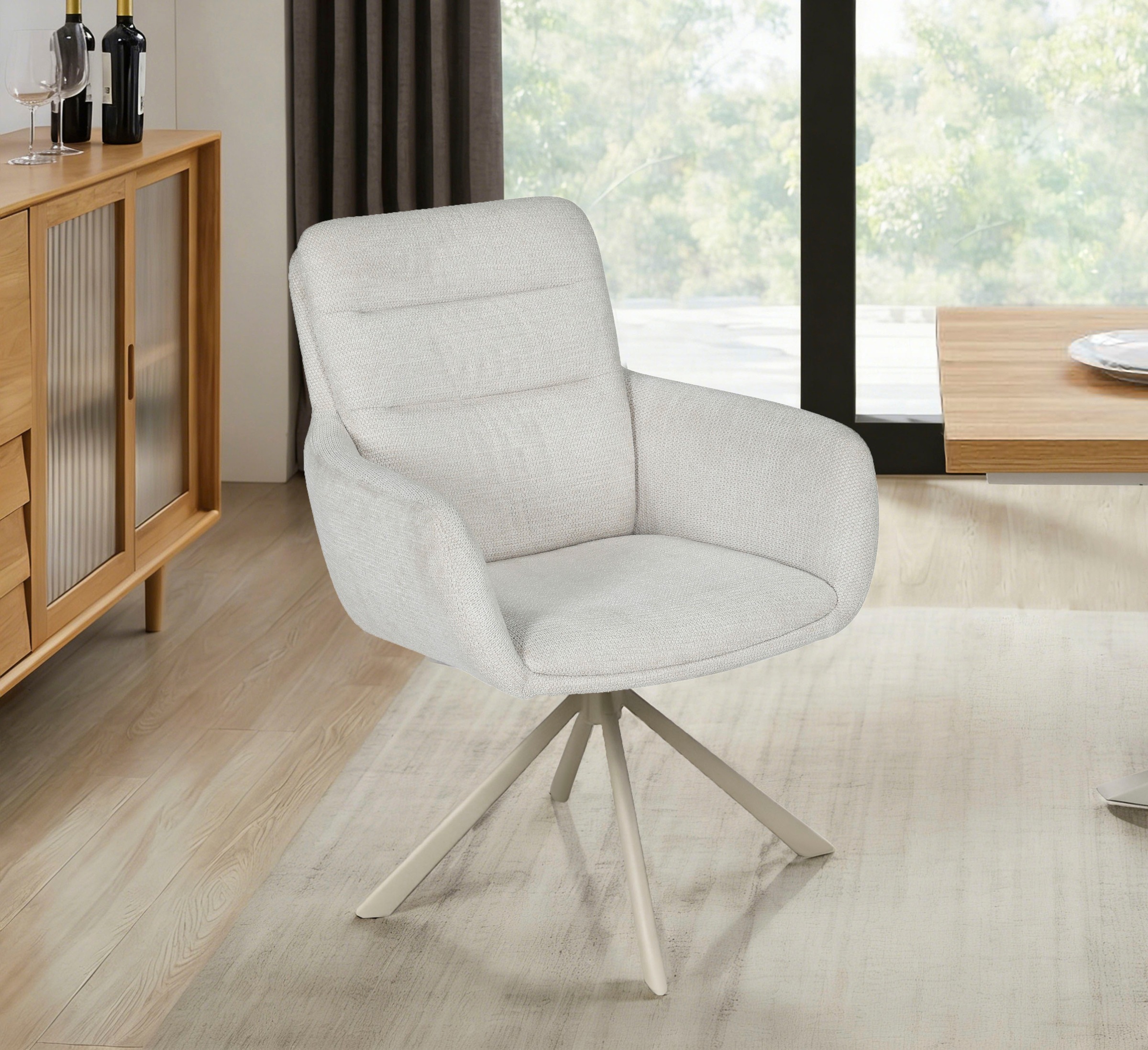 OTTO home Esszimmerstuhl "Asly" () 1 Stk.mit hochwertigem Webstoff, Holzges günstig online kaufen