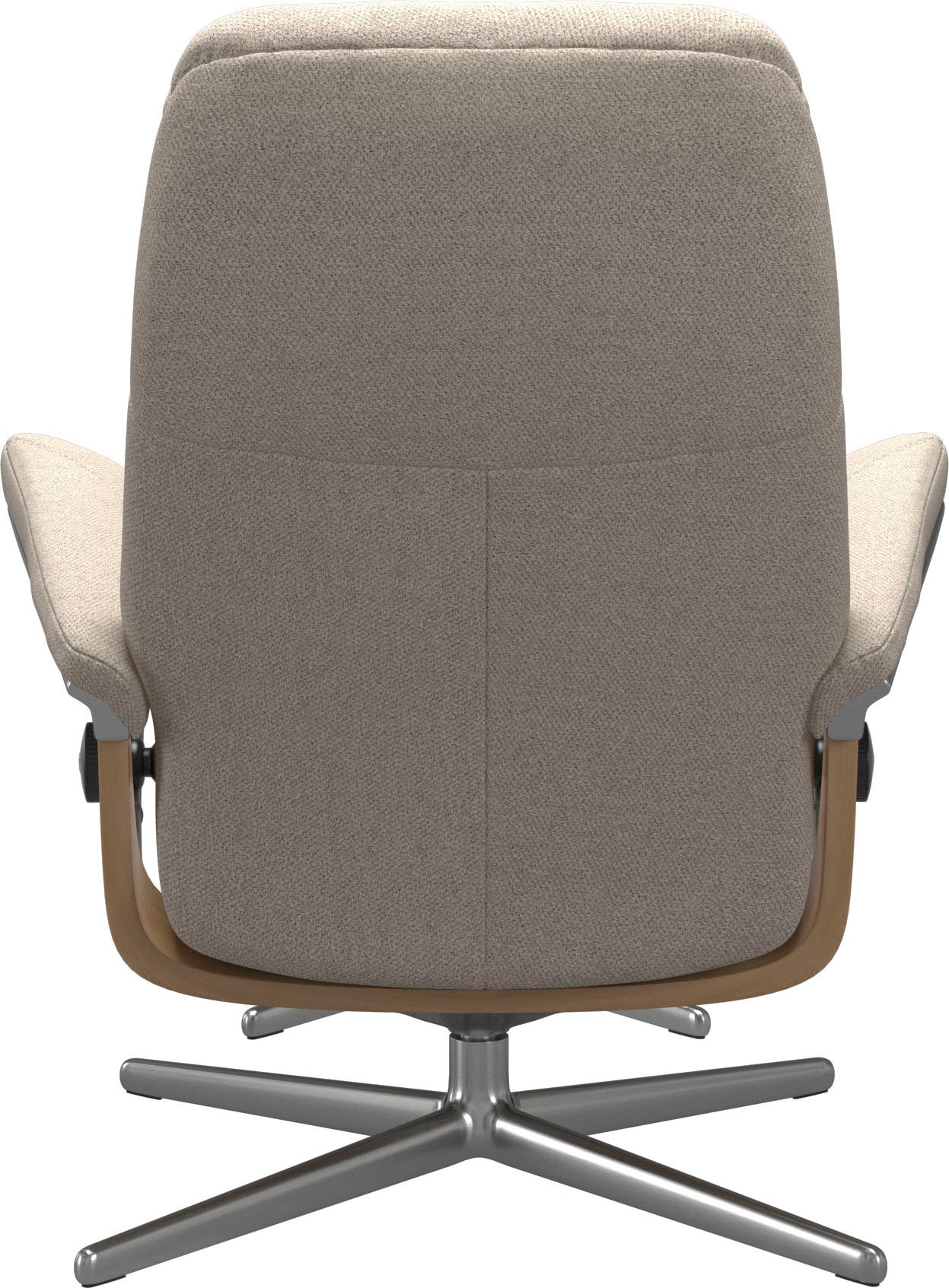 Stressless® Fußhocker »Consul«, mit Cross Base, Größe S, M & L, Holzakzent Eiche