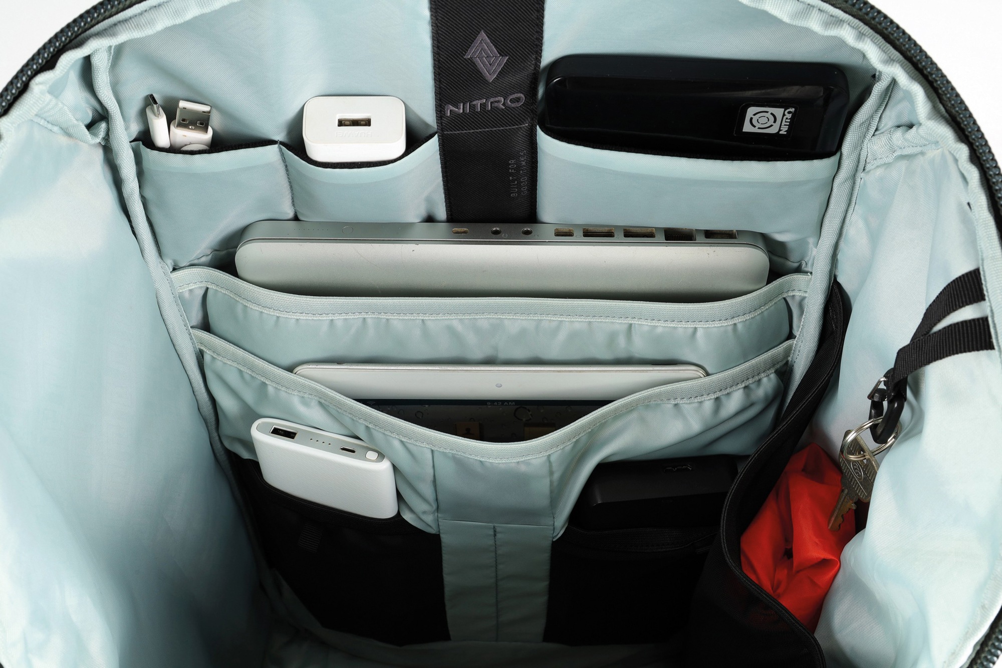 NITRO Freizeitrucksack »Nikuro Traveler«, Reisetasche, Travel Bag, Alltagsrucksack, Daypack