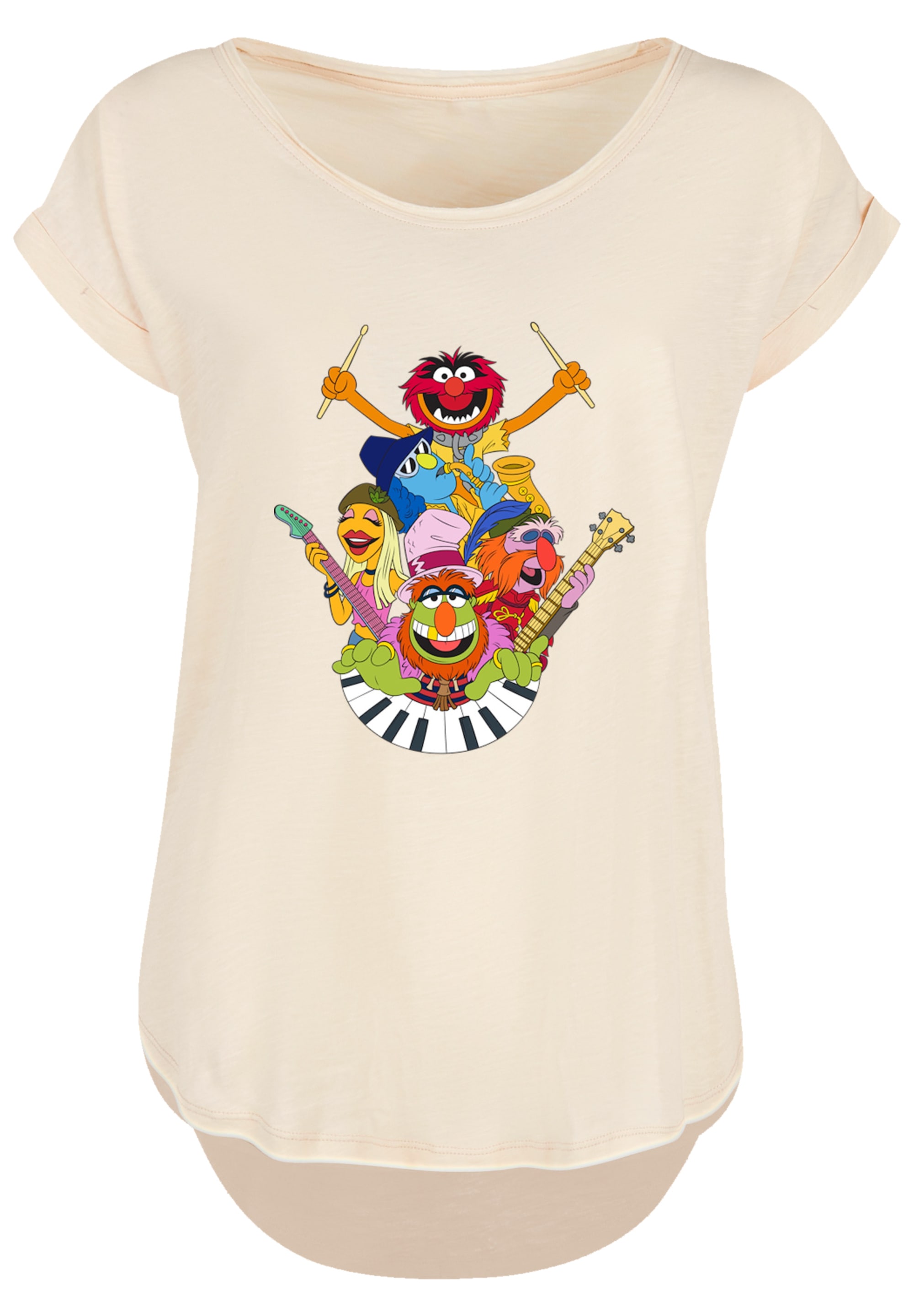 F4NT4STIC T-Shirt »Disney Muppets Dr. Teeth and The Electric Mayhem«, Premium Qualität