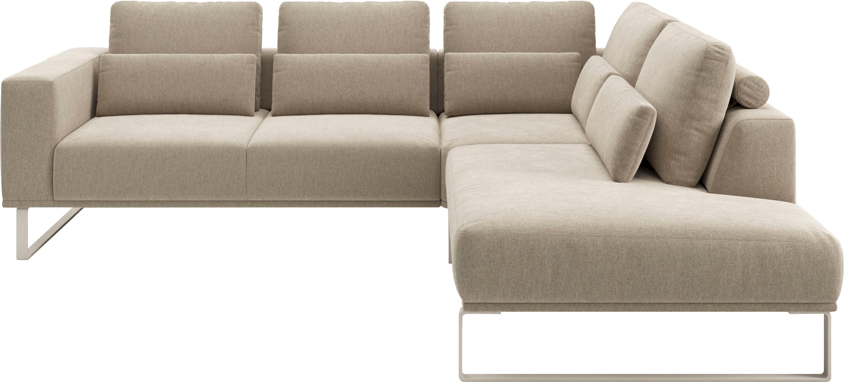 Musterring Ecksofa "JUSTB PM100, stilvoller Lounge-Komfort von Musterring" Kollektion Bettina Zimmermann, optionaler Sitzvorzug & Fuß-Auswahl