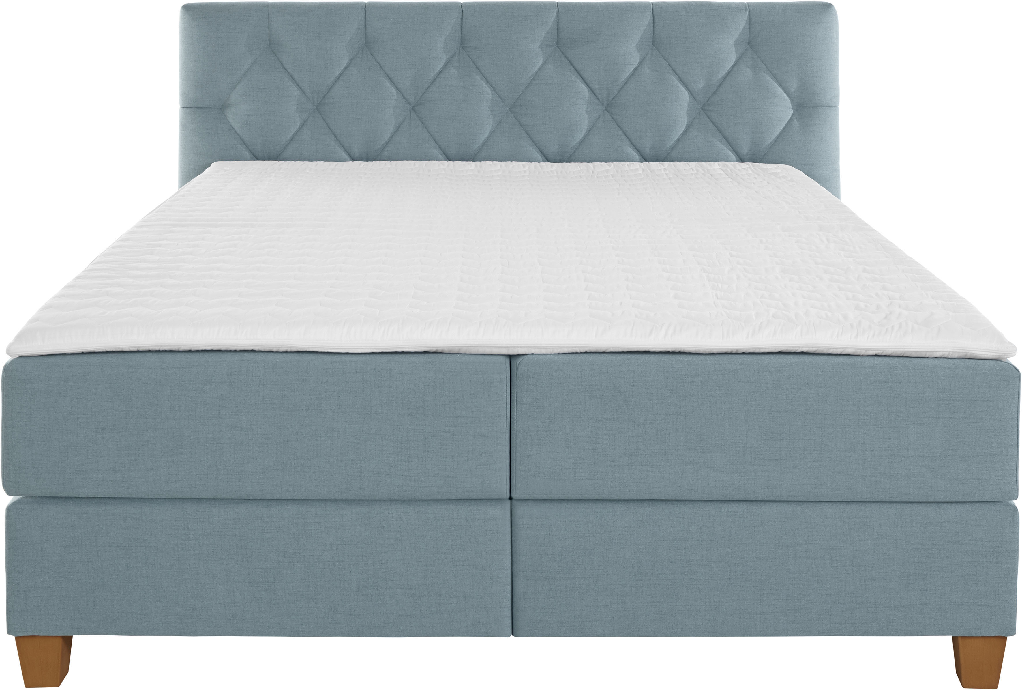 Thumbnail - Home affaire Boxspringbett "Harmones" in 3 Breiten, Härtegrad auch im Mix mit je 1 Matratze in H2 und H3