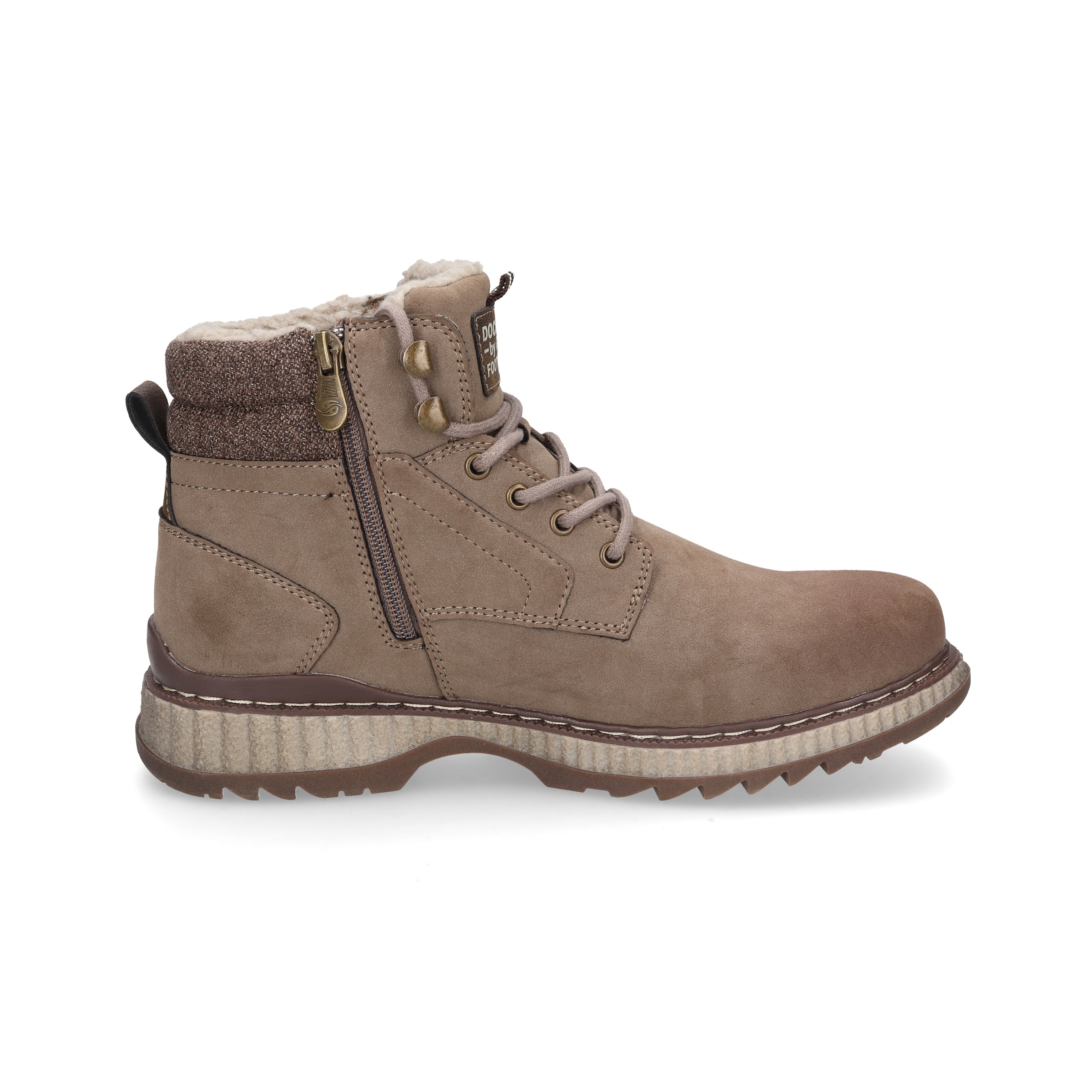 Dockers by Gerli Winterboots, Schnürboots mit Warmfutter