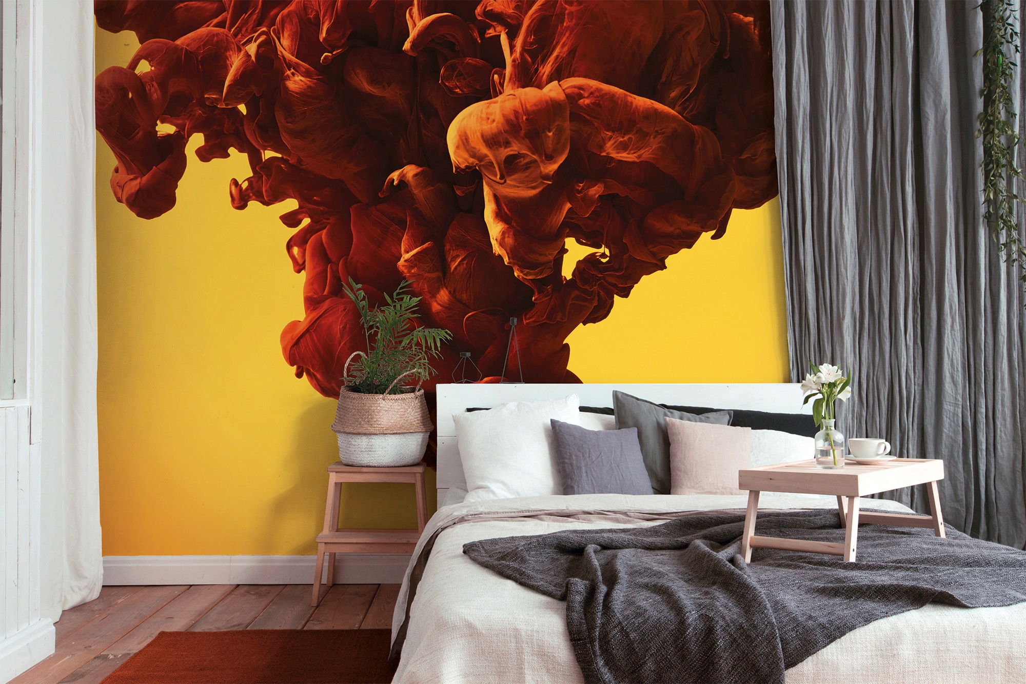 living walls Fototapete »Designwalls Abstract Art 2« glatt Vlies, Wand, Schräge, Decke