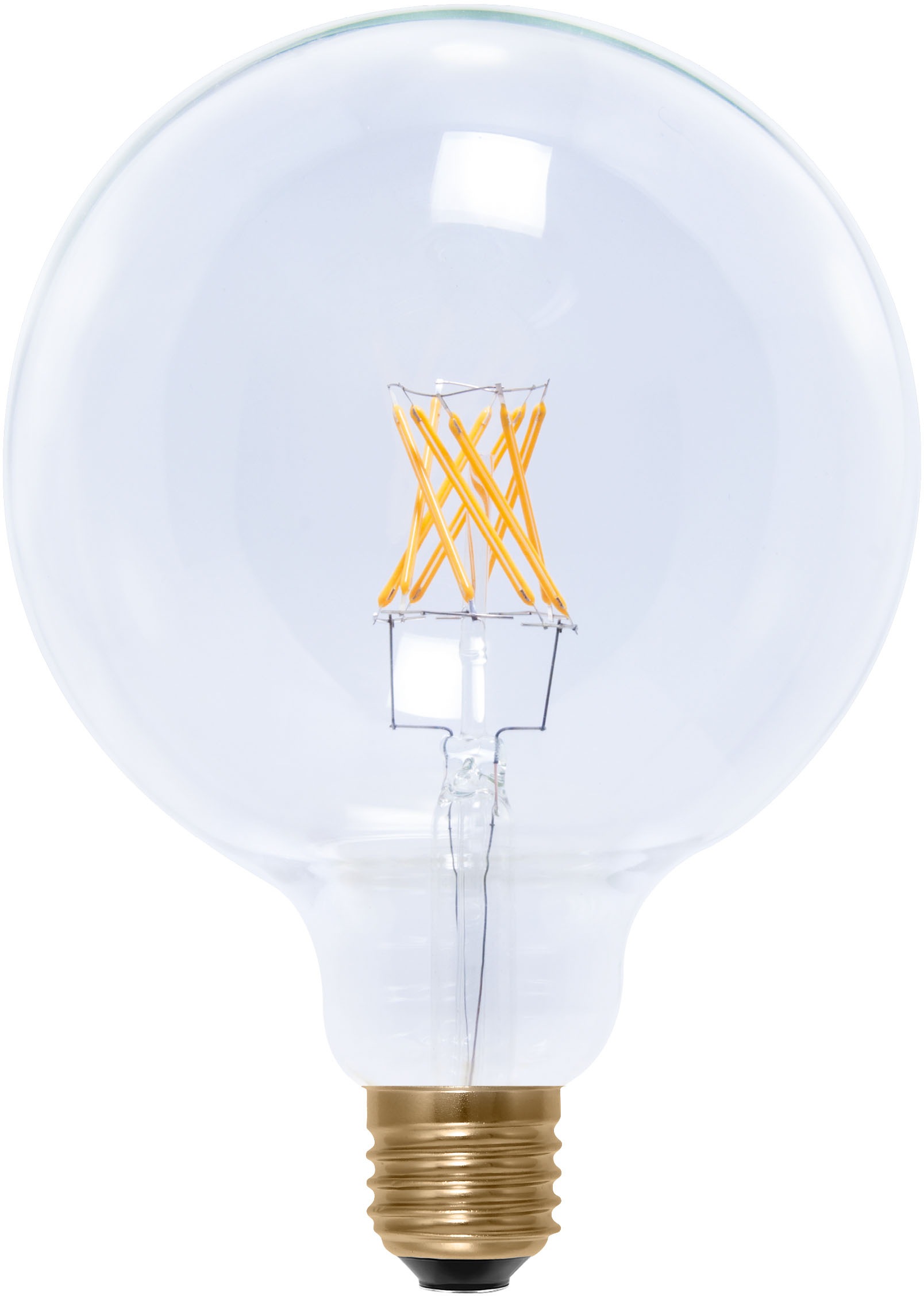 SEGULA LED-Leuchtmittel "LED Globe 125 klar", L:180cm Ø:125cm, transparent, Leuchtmittel, dimmbar, E27, Globe 125, klar