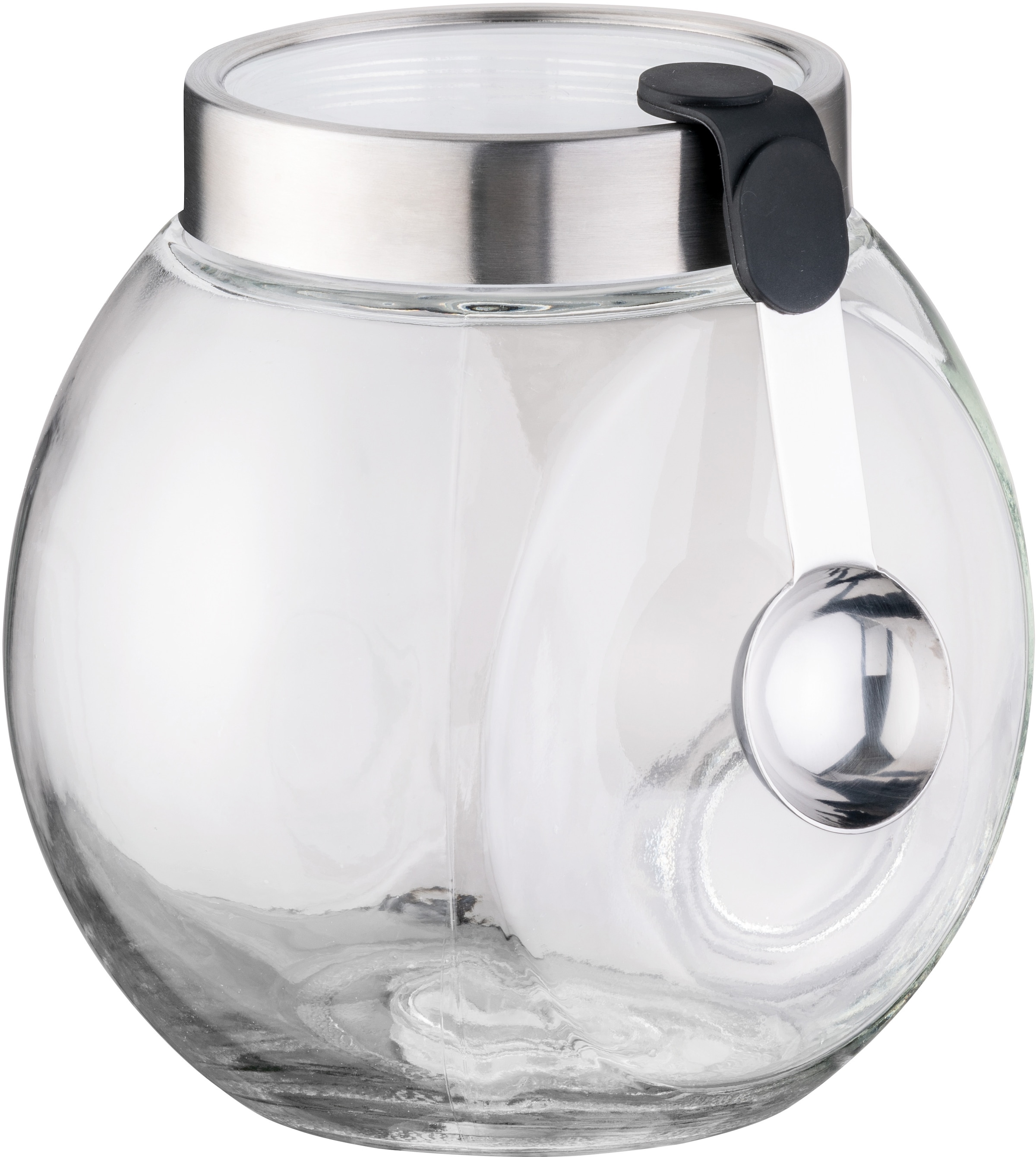 APS Vorratsglas, (1 tlg.), mit Löffel mit magnetischem Silikongriff, 3 Liter